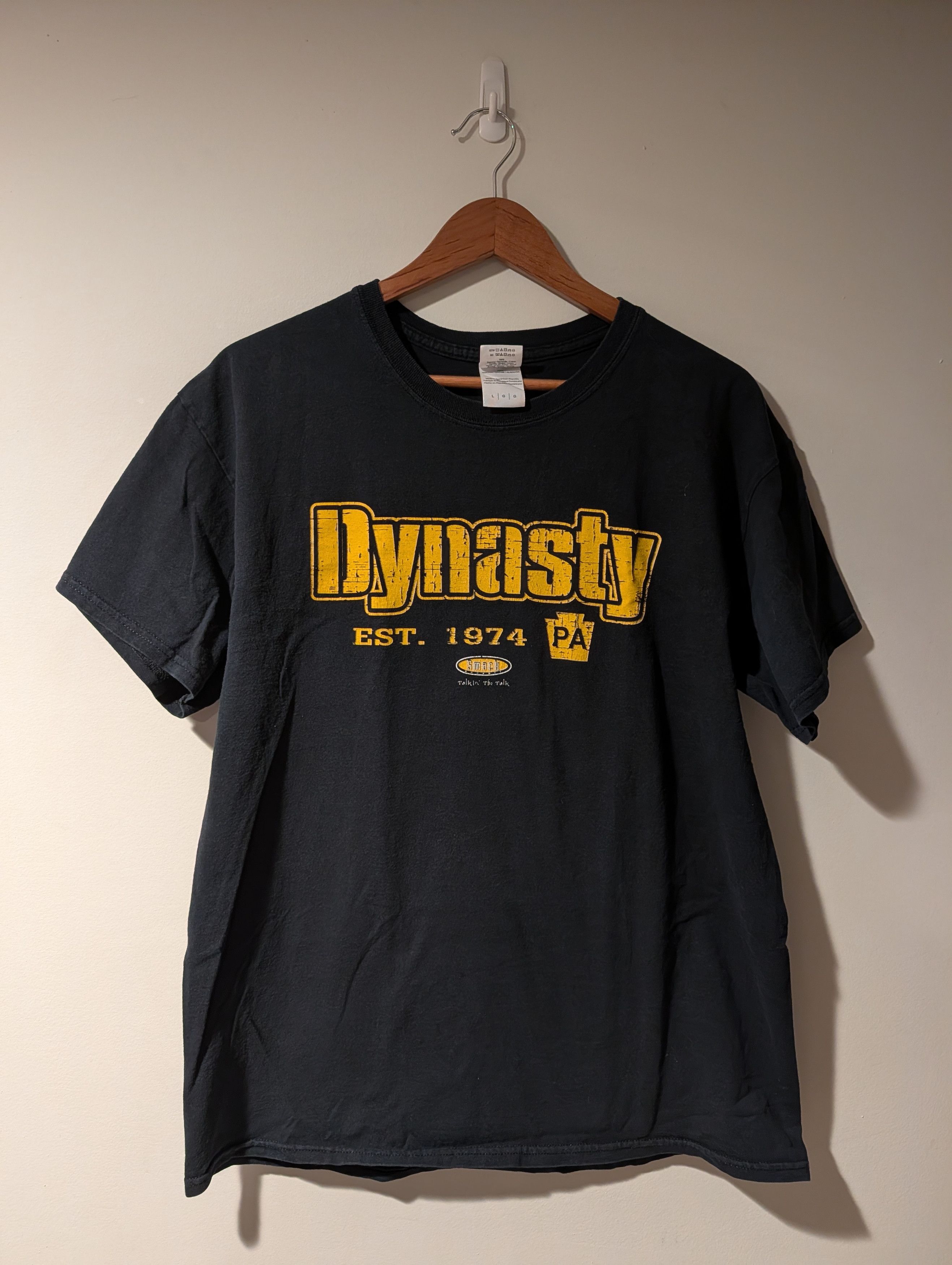 NFL Vintage Pittsburgh Steelers Dynasty EST 1974 Smash T-Shirt Size US L / EU 52-54 / 3 - 3 Thumbnail