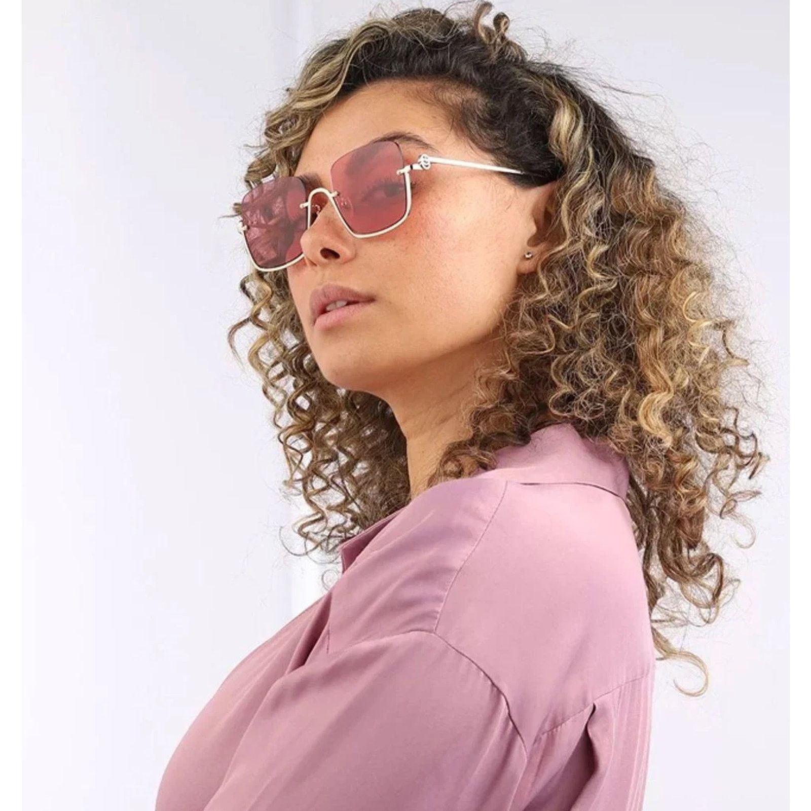 Gucci NEW Gucci Sunglasses GG1279S 003 G0ld/Red Women Authentic Size ONE SIZE - 4 Thumbnail