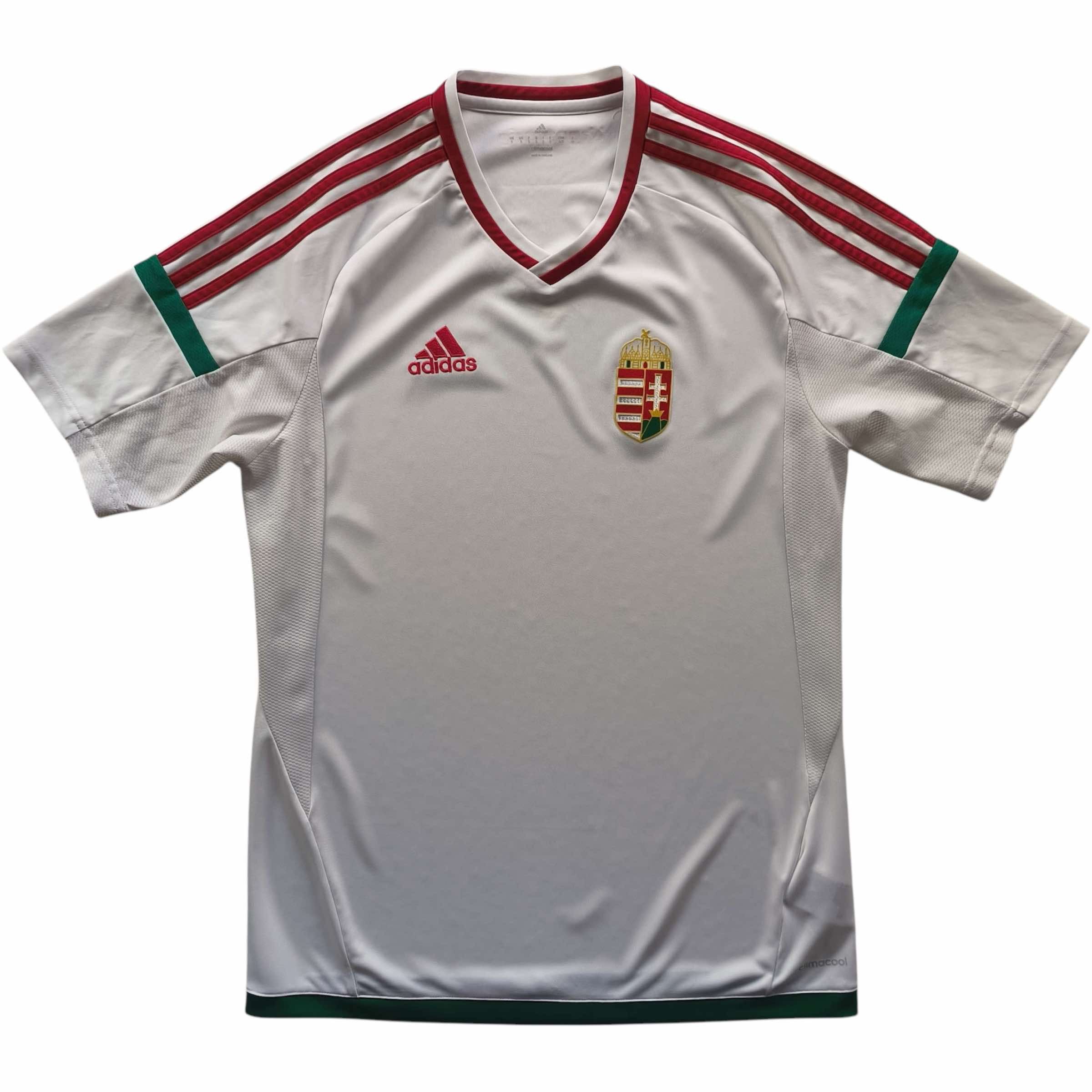 Adidas Hungary 2016-18 Adidas away football jersey shirt size S Size US S / EU 44-46 / 1 - 1 Thumbnail