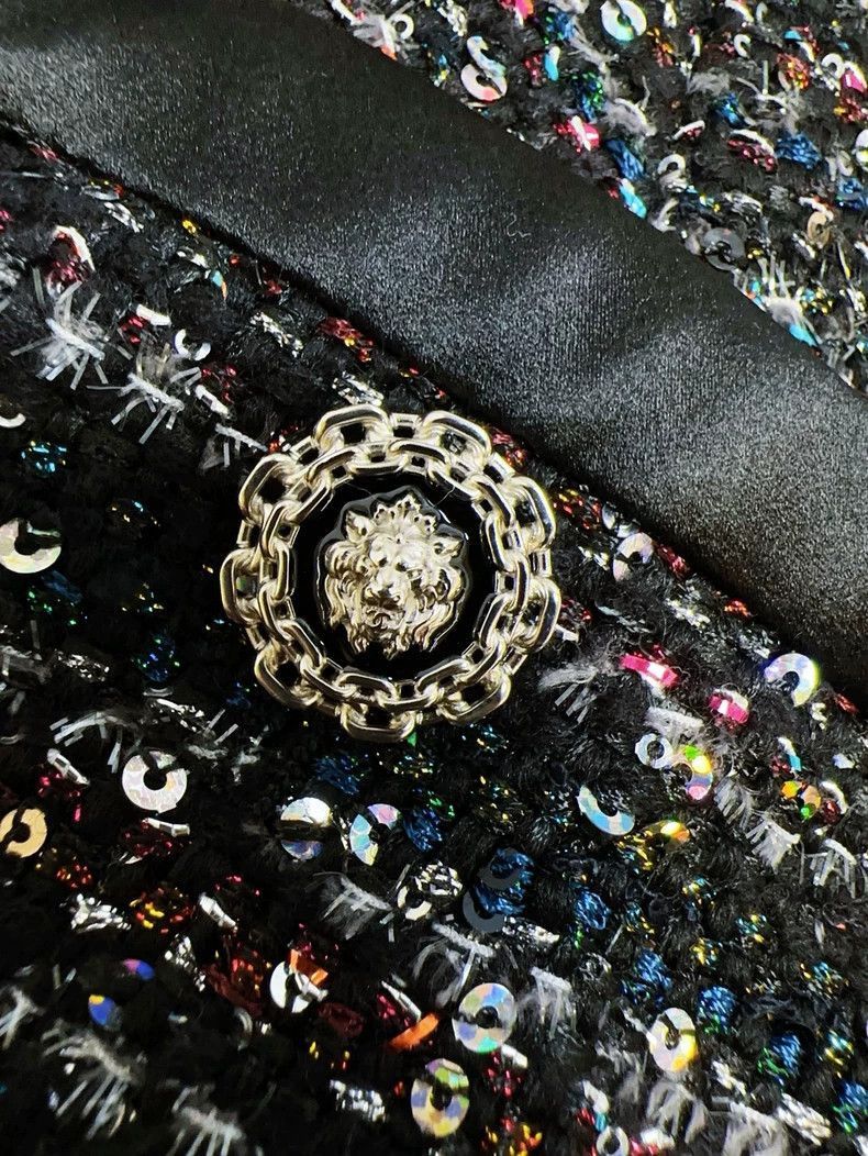 Chanel Chanel Tweed Sequin Short Jacket Size M / US 6-8 / IT 42-44 - 5 Thumbnail