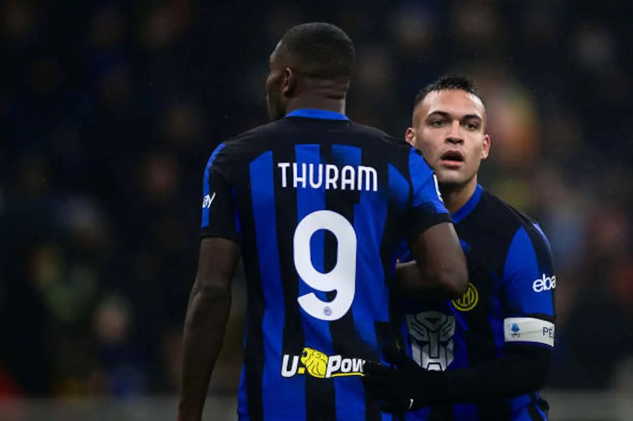 Nike Nike x Inter Milan x Transformers 23/24 Thuram #9 Home Shirt Size US XL / EU 56 / 4 - 16 Thumbnail