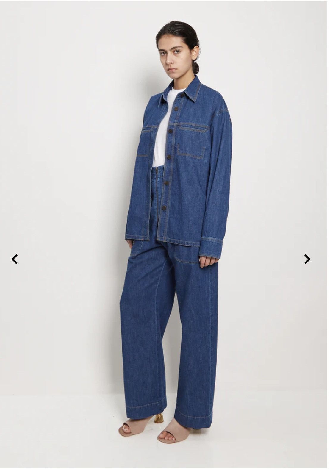 Studio Nicholson Studio Nicholson Denim Shirt Size S / US 4 / IT 40 - 7 Thumbnail
