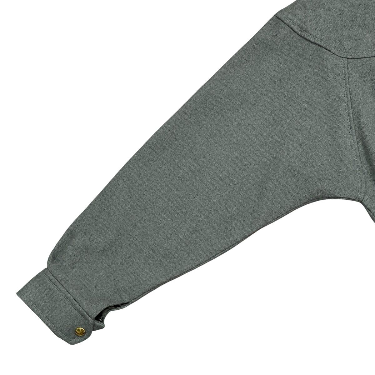 Givenchy Vintage 90s Givenchy Play Grey Wool Blouson Bomber Jacket Size US M / EU 48-50 / 2 - 19 Thumbnail
