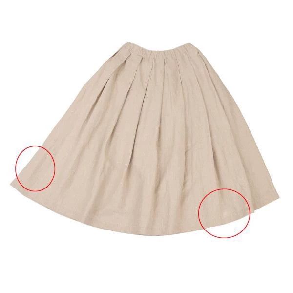 Comme des Garcons Comme Des Garcons size S Cream Retro Pleated Half Skirt Size 24" / US 00 / IT 34 - 3 Thumbnail