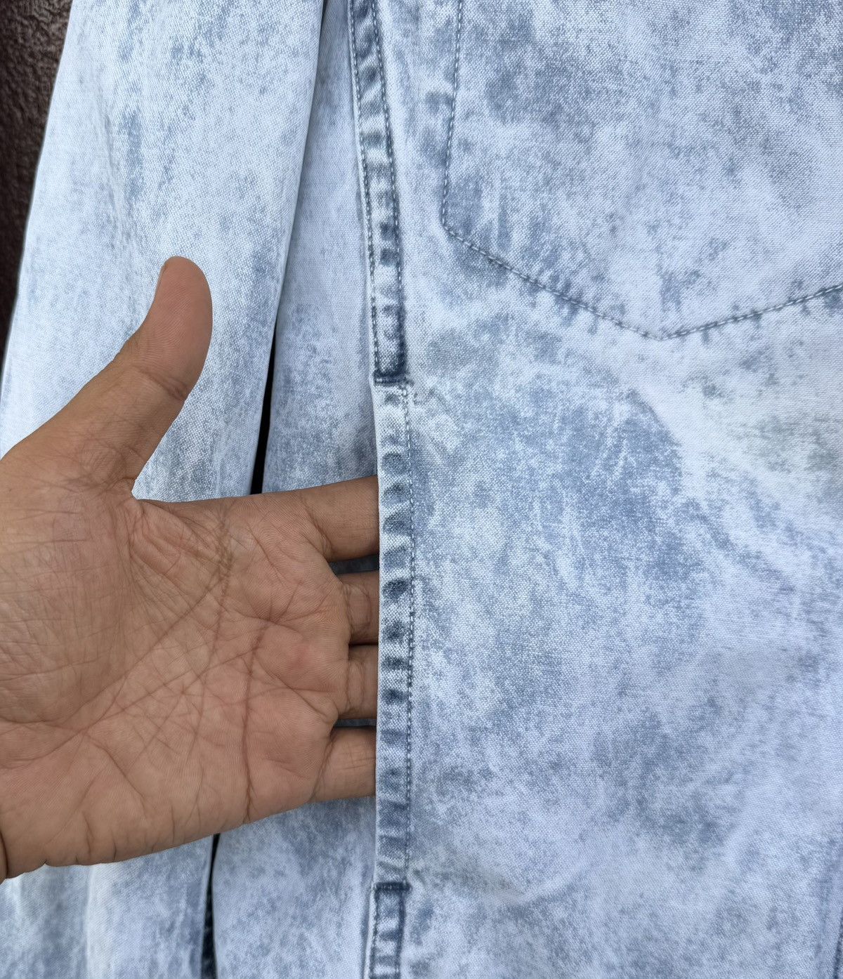 Blue Blue Japan Vintage Blue Blue Japan Acid Wash Denim Jacket Made In Japan Size US M / EU 48-50 / 2 - 4 Thumbnail