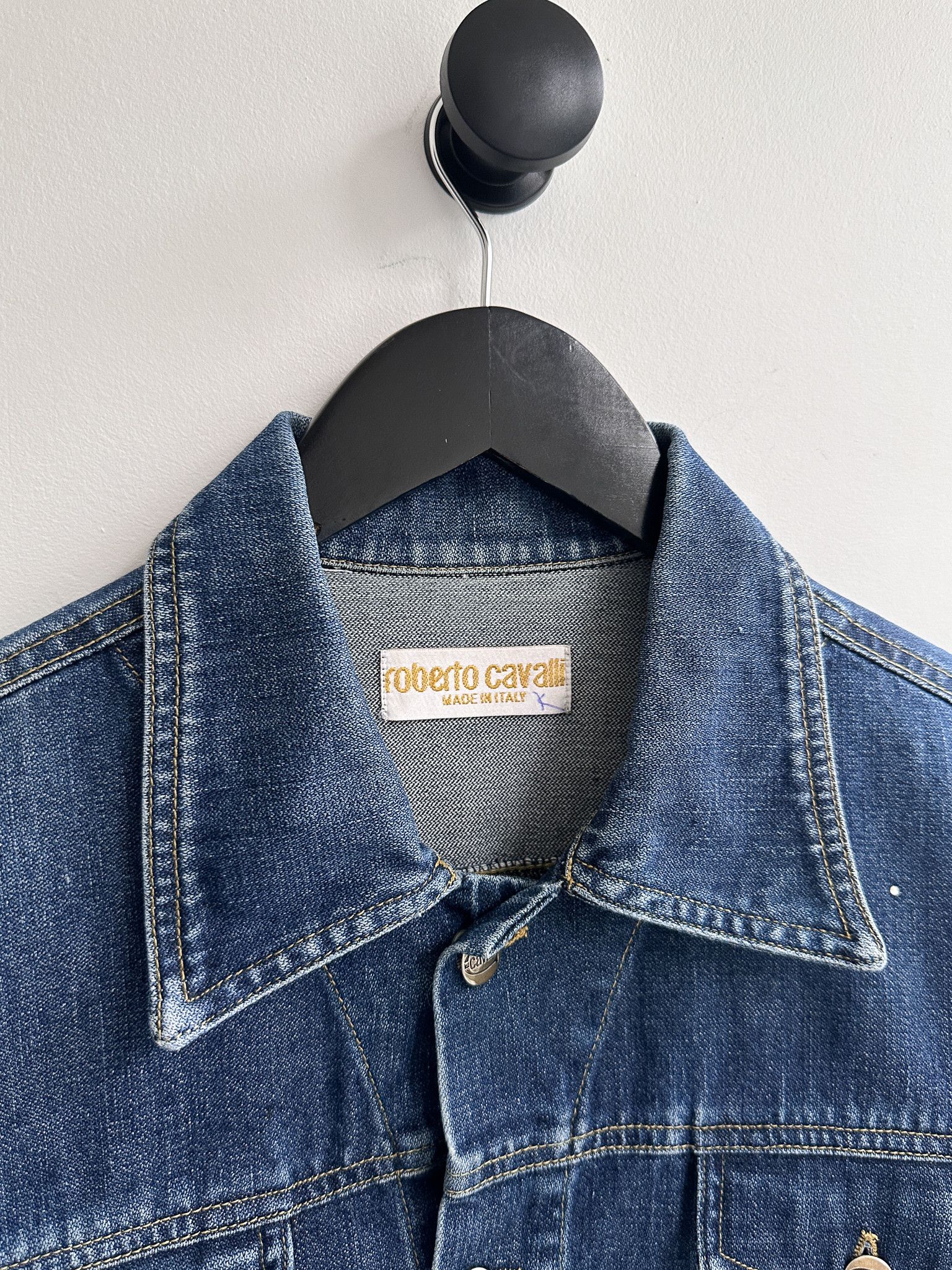 Just Cavalli Vintage Y2K Just Cavalli Jeans Denim Jacket Size M / US 6-8 / IT 42-44 - 7 Thumbnail
