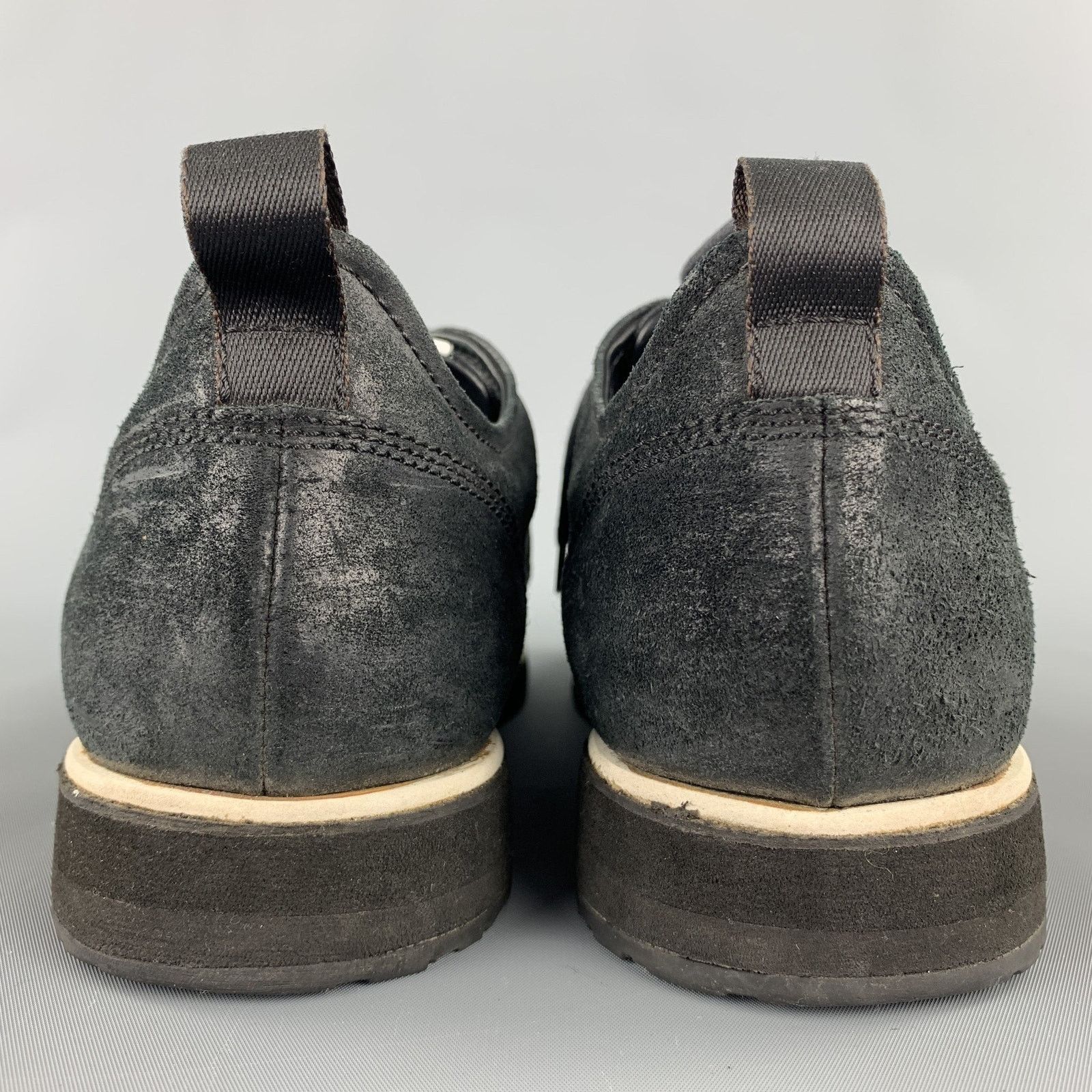 Rag & Bone RAG & BONE Size 10 Black Suede Lace Up Shoes Size US 10 / EU 43 - 5 Thumbnail