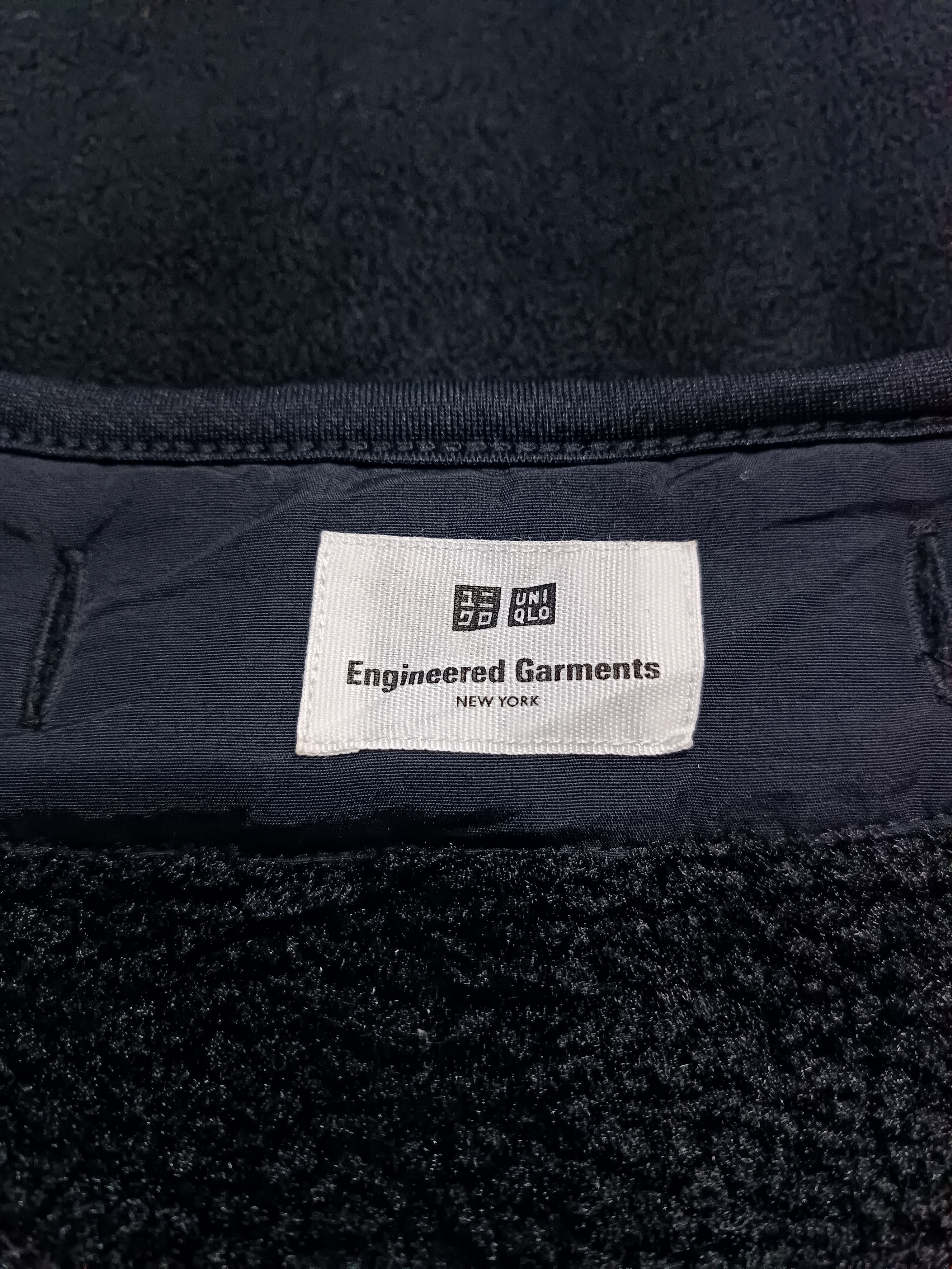 Engineered Garments Engineered Garment X Uniqlo Fleece Collarless Coat Size US L / EU 52-54 / 3 - 6 Thumbnail