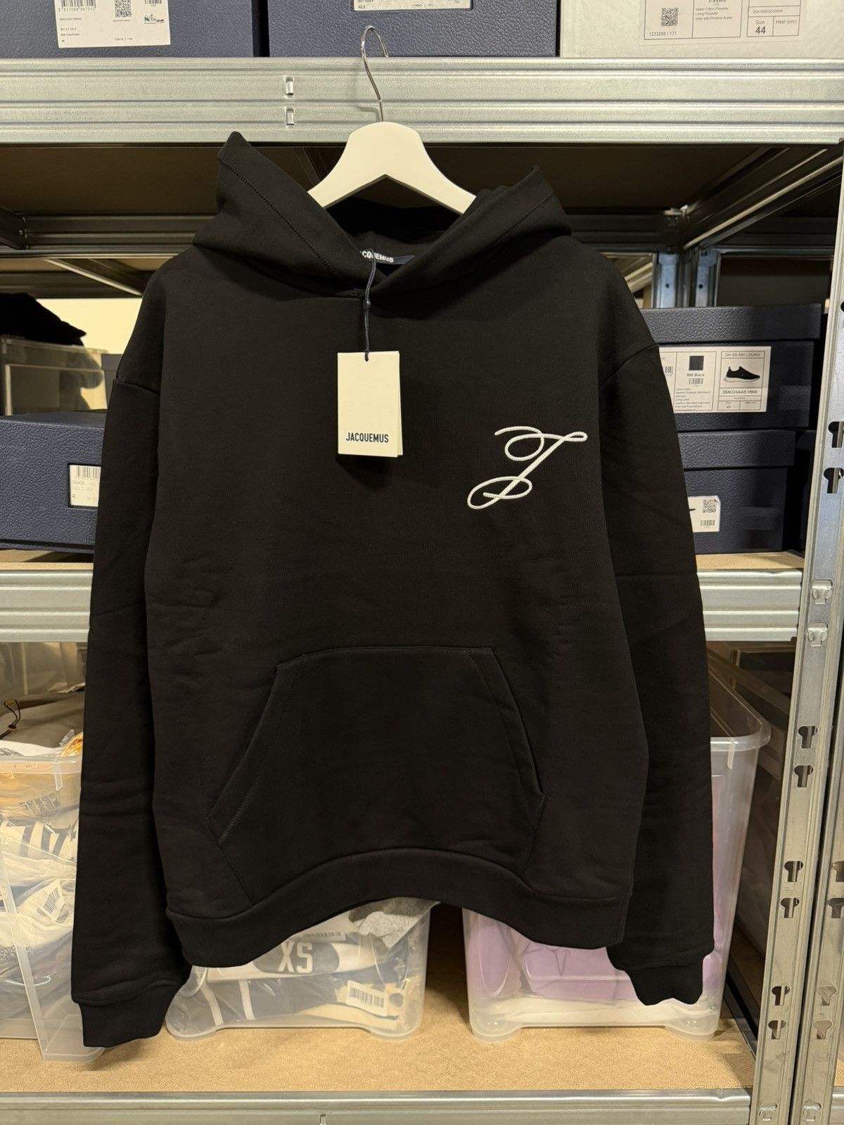 Jacquemus Jacquemus Logo Embroidery Hoodie NEW 550$ Size US XXL / EU 58 / 5 - 2 Thumbnail