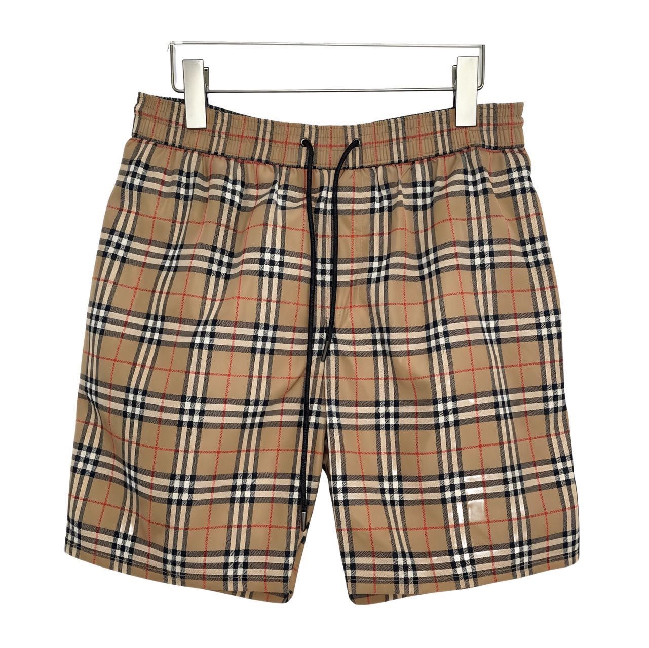 Burberry Burberry Classic Drawstring Check Shorts K26WX Size US 34 / EU 50 - 1 Thumbnail