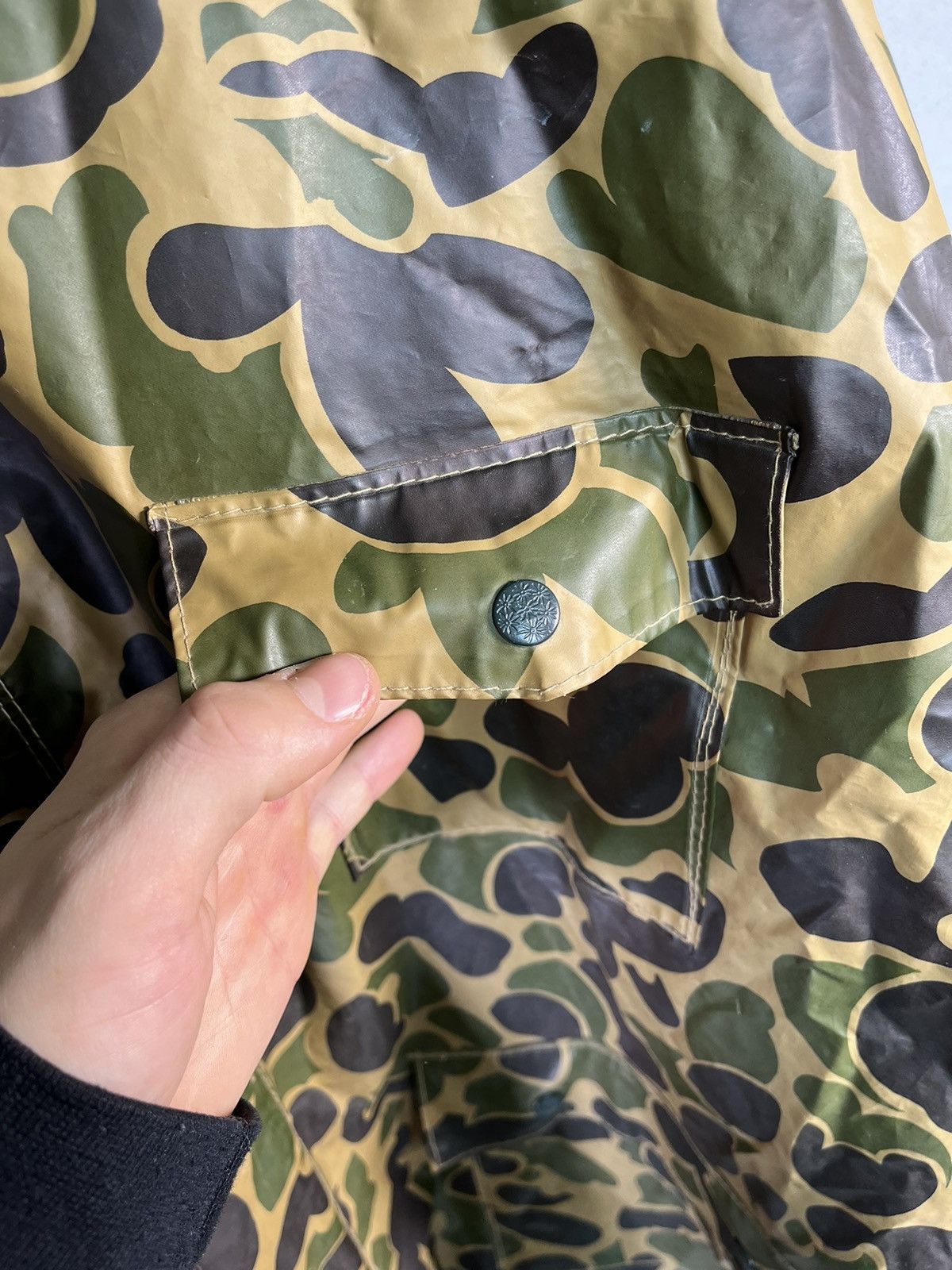 Clearwater Outfitters × Vintage Vintage Duck Camo Light Shell Jacket Size US L / EU 52-54 / 3 - 7 Thumbnail