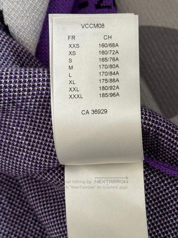 Louis Vuitton Louis Vuitton Purple Men's Knit Sweater . Size US XL / EU 56 / 4 - 5 Thumbnail
