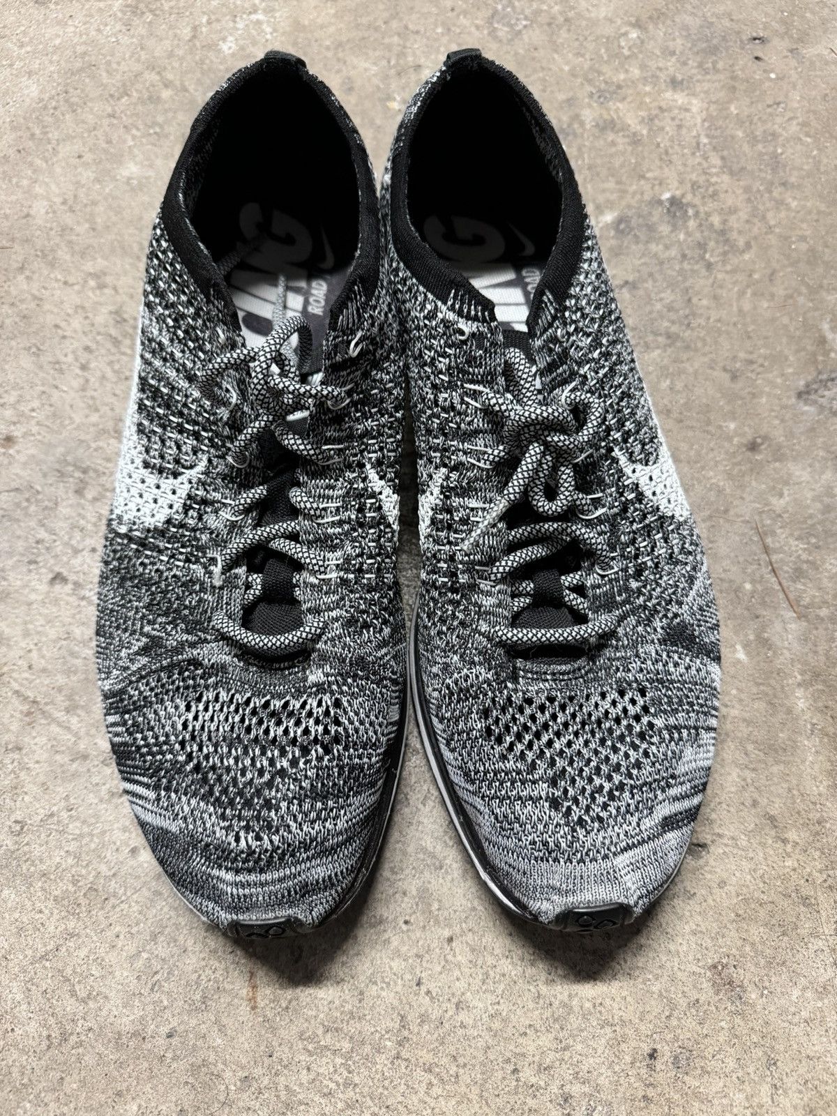 Nike Nike Flyknit Racer Oreo 2 Size US 11.5 / EU 44-45 - 2 Thumbnail