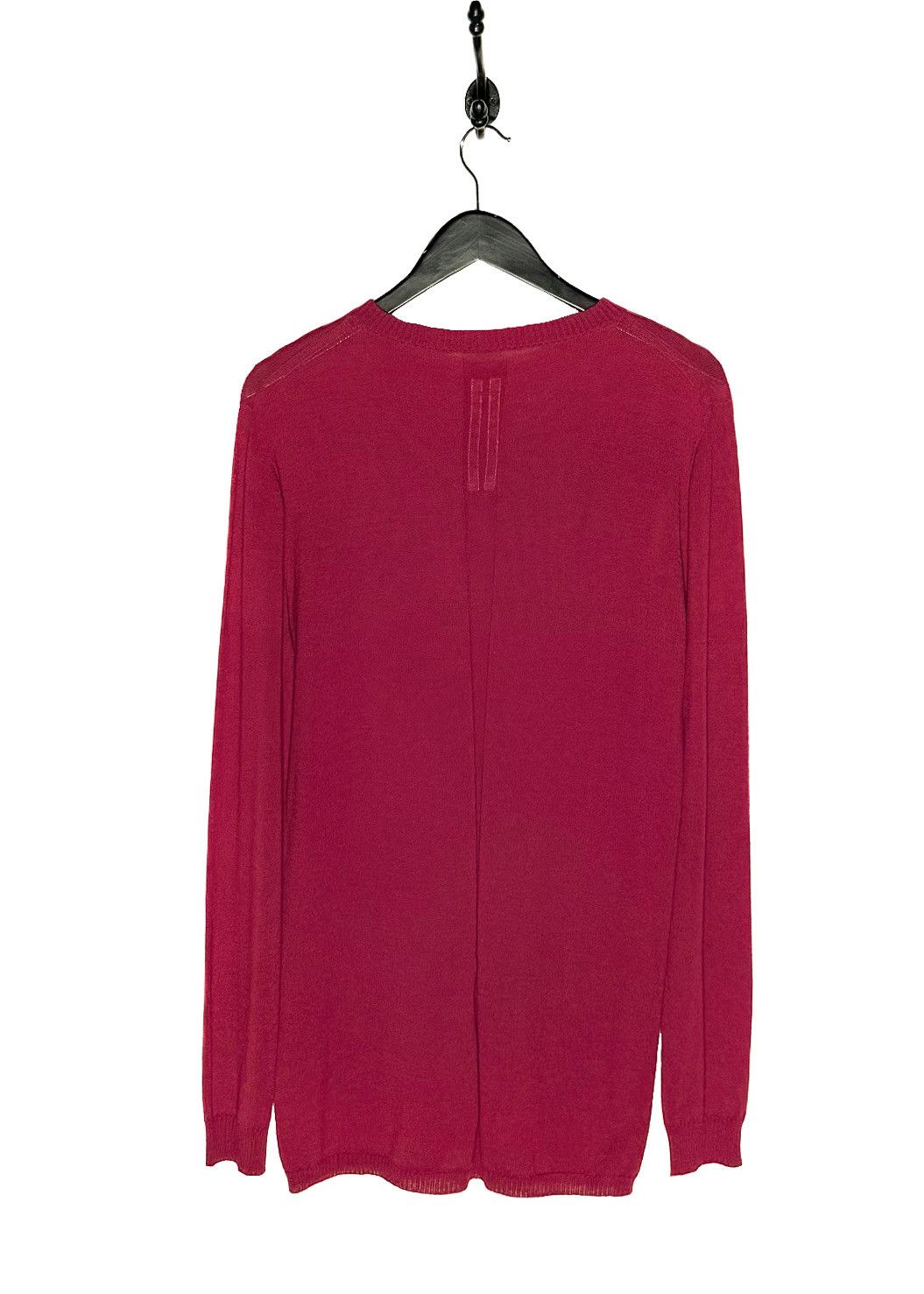 Rick Owens Rick Owens SS23 EDFU Fuchsia Light Wool Sweater Size US XL / EU 56 / 4 - 3 Thumbnail