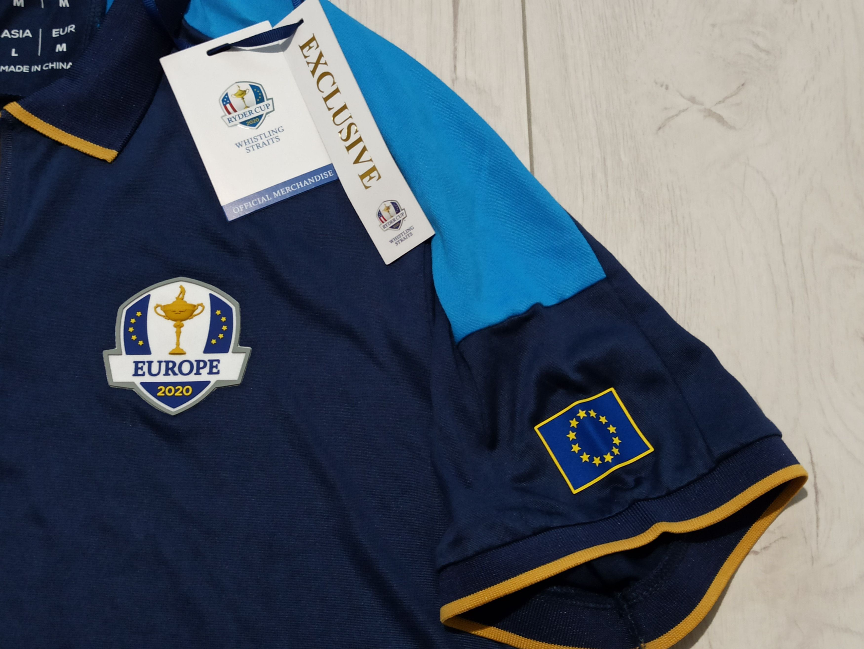 Other Ryder Cup 2020 Zip Polo T Shirt Size US M / EU 48-50 / 2 - 4 Thumbnail