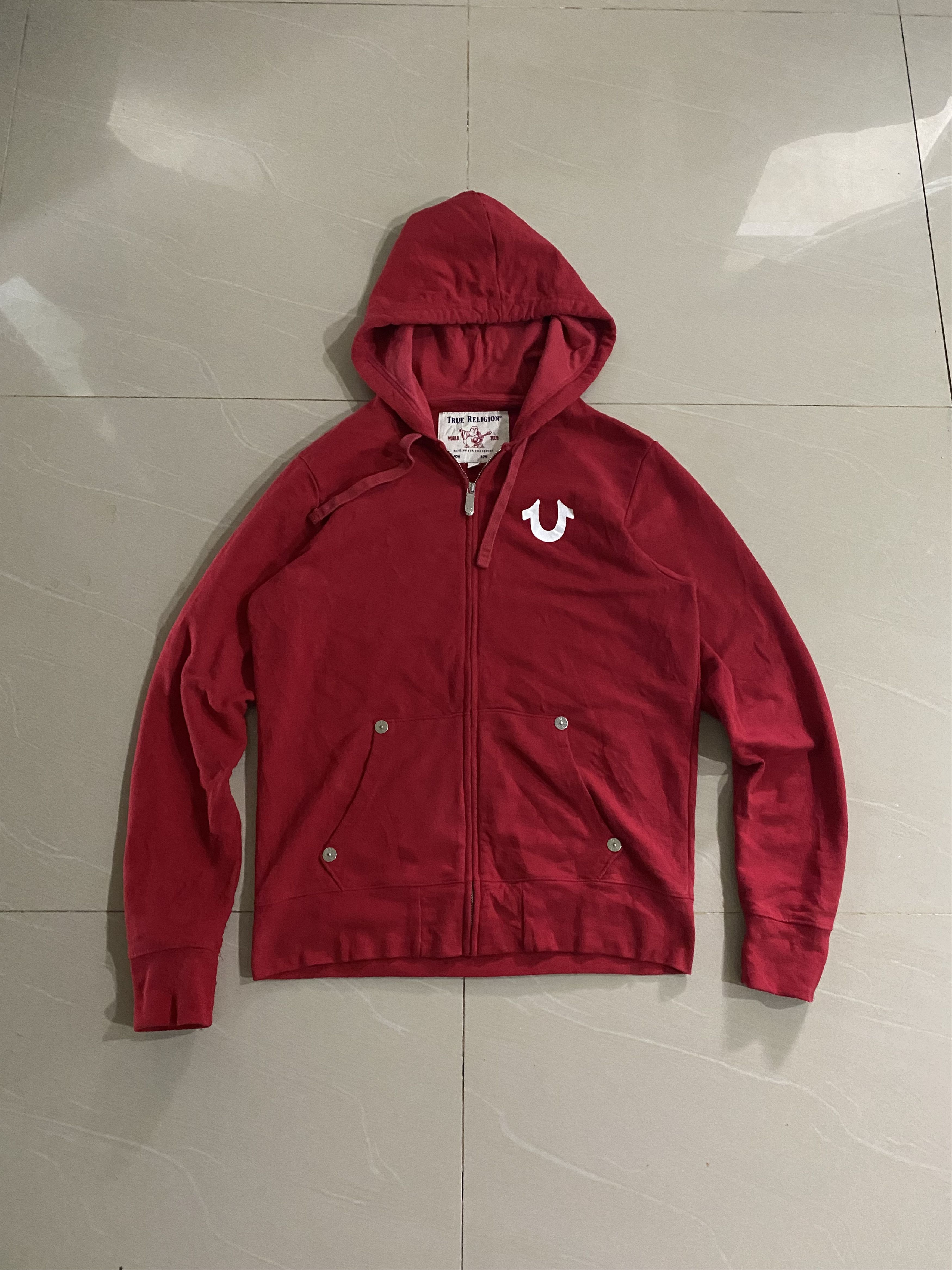 True Religion Vintage True Religion World Tour Ziper Hoodie Size US M / EU 48-50 / 2 - 2 Thumbnail