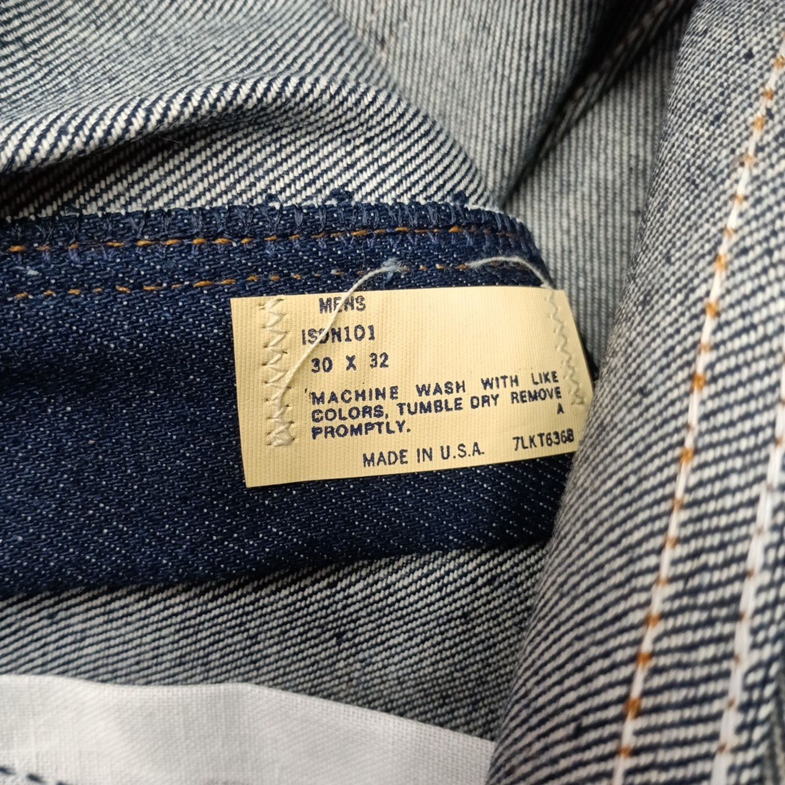 Other Vintage Mister Joe Jeans Men's Size 30x32 Blue Straight Leg Size US 30 / EU 46 - 5 Thumbnail