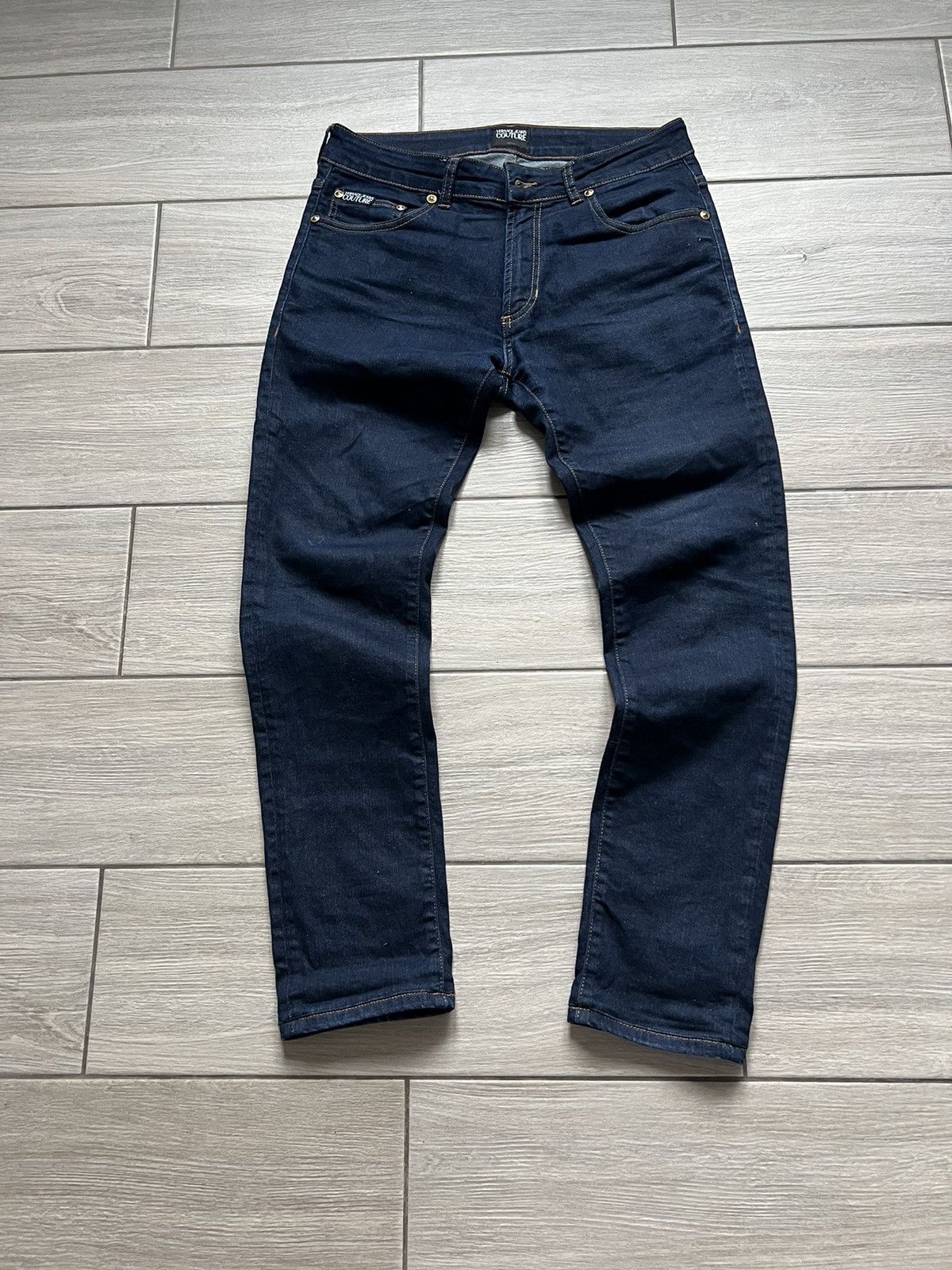 Jean Classic Dark Blue Versace Jeans Couture Pants 32 Size Size US 32 / EU 48 - 8 Thumbnail