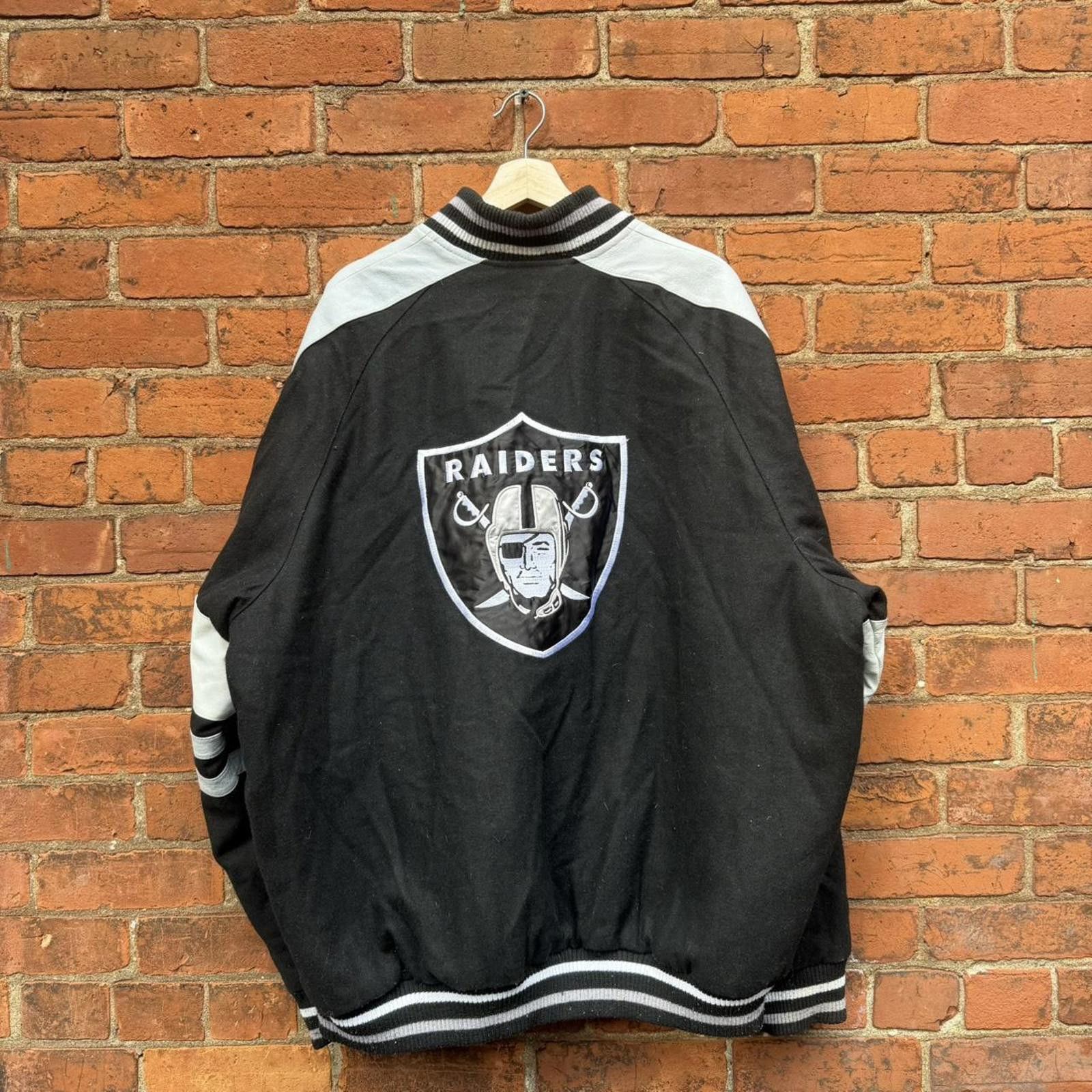 Starter Vintage Oakland raider reversible jacket 00s Size US XL / EU 56 / 4 - 3 Thumbnail
