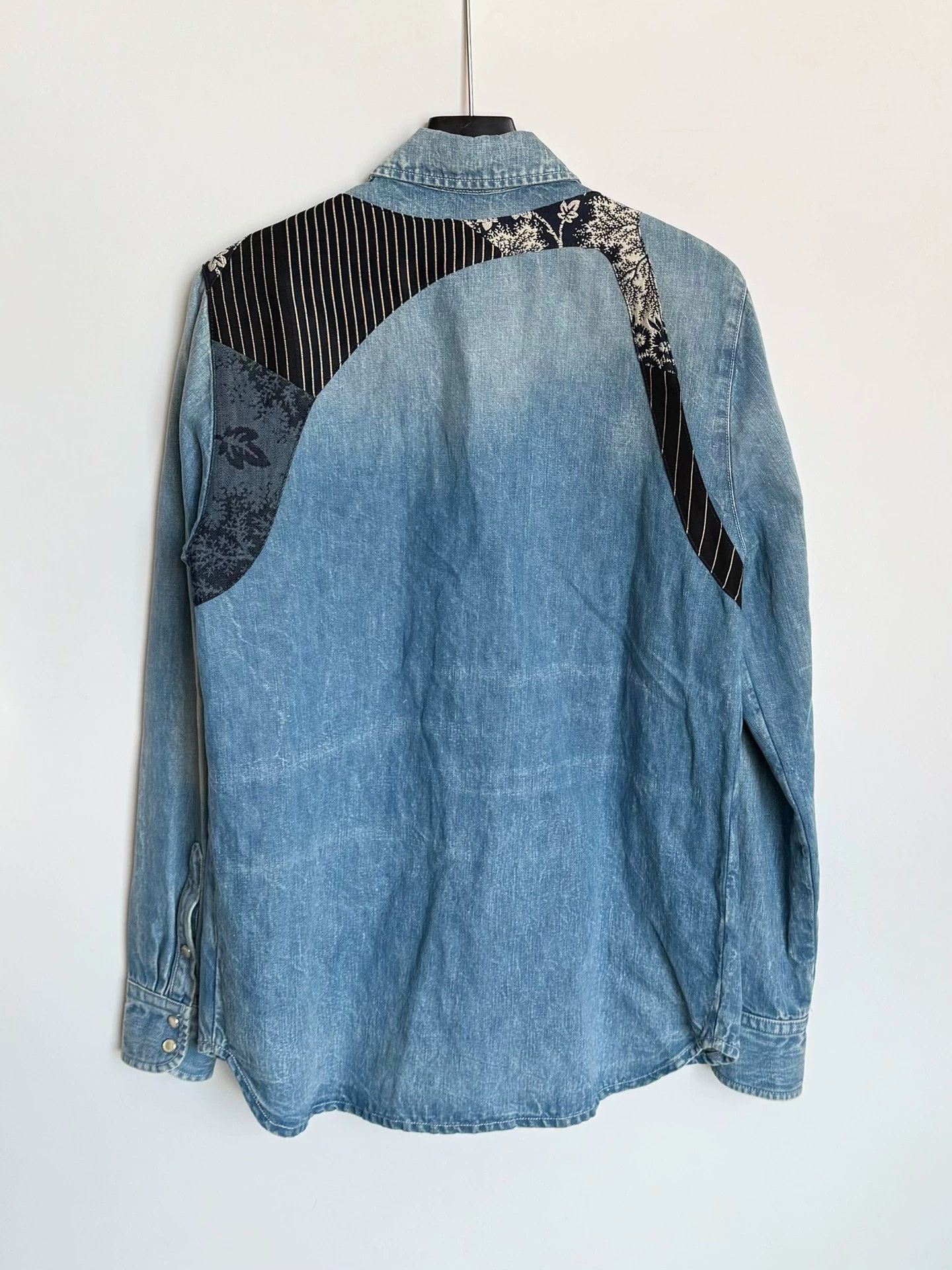 Alexander McQueen Alexander McQueen Gun Holster Strap Jacquard Denim Jacket Size US M / EU 48-50 / 2 - 3 Thumbnail