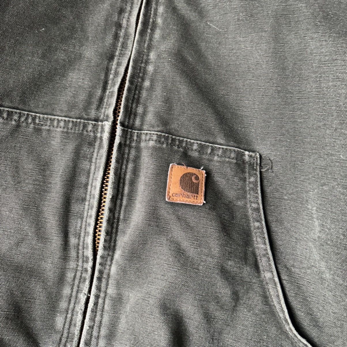 Carhartt J130 MOS GREEN OLIVE CARHARTT ACTIVE JACKET Size US L / EU 52-54 / 3 - 3 Thumbnail