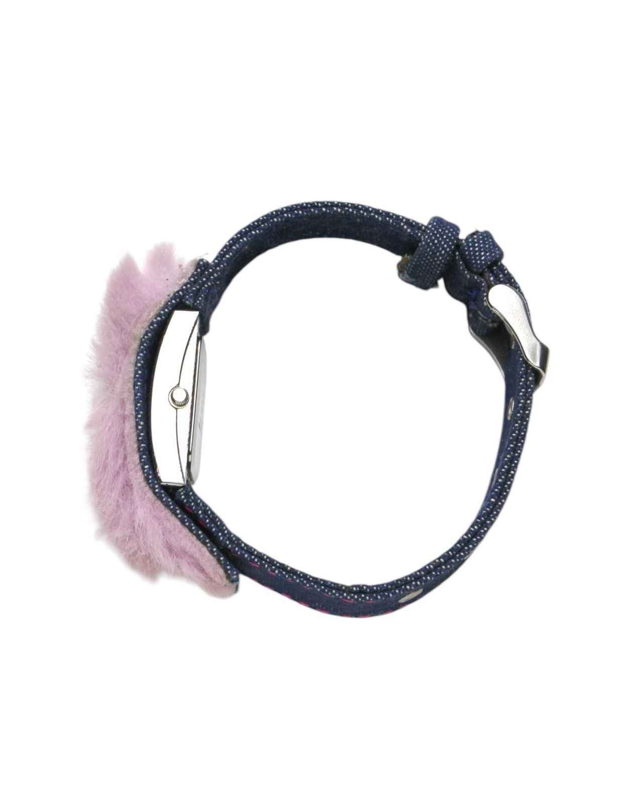 Hysteric Glamour 2000S ELITE JAPAN PINK FLUFFY Y2K PUNK STREET DENIM WATCH Size ONE SIZE - 8 Thumbnail