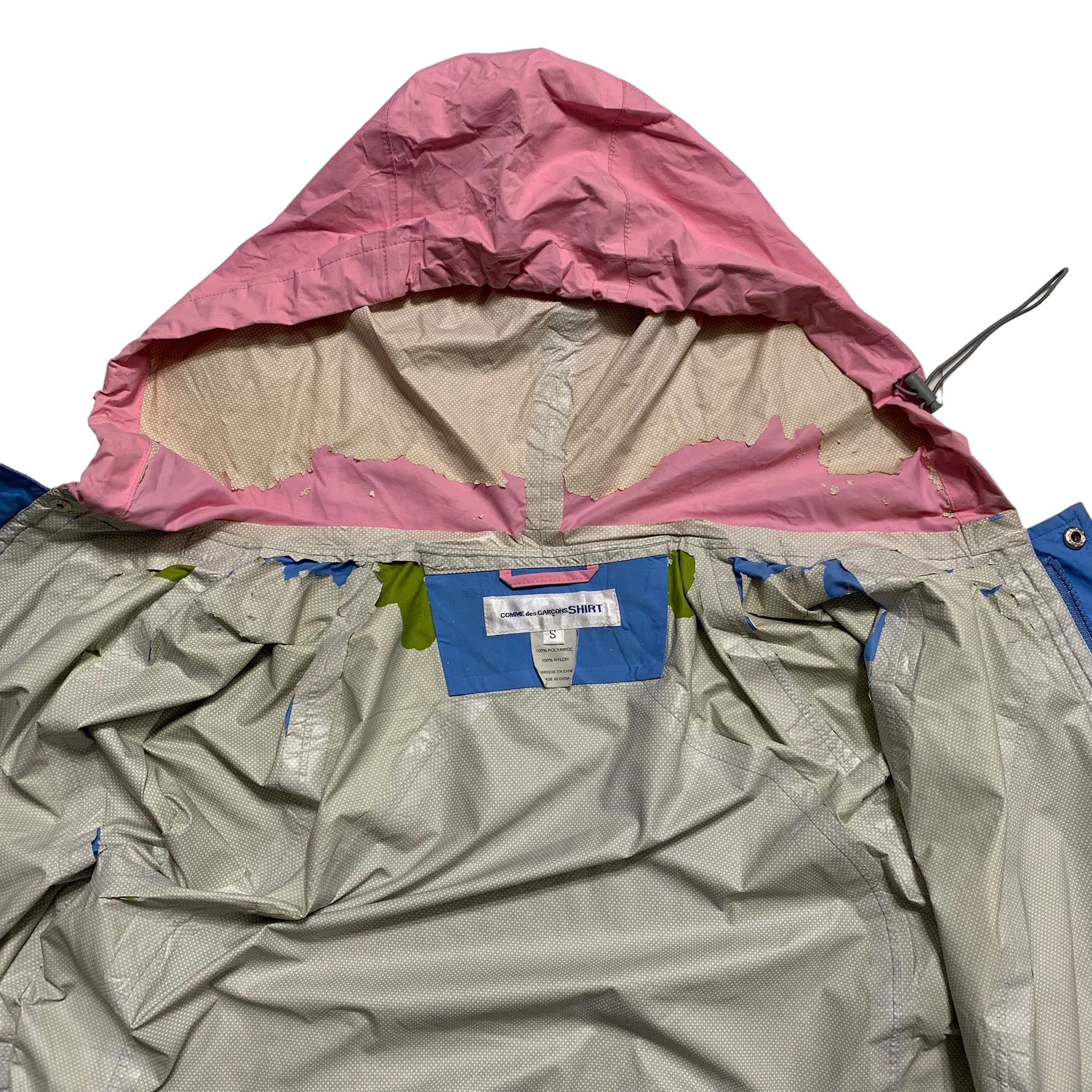 Comme des Garcons Comme Des Garcons Shirt Color Block Nylon Jacket Size S / US 4 / IT 40 - 6 Thumbnail