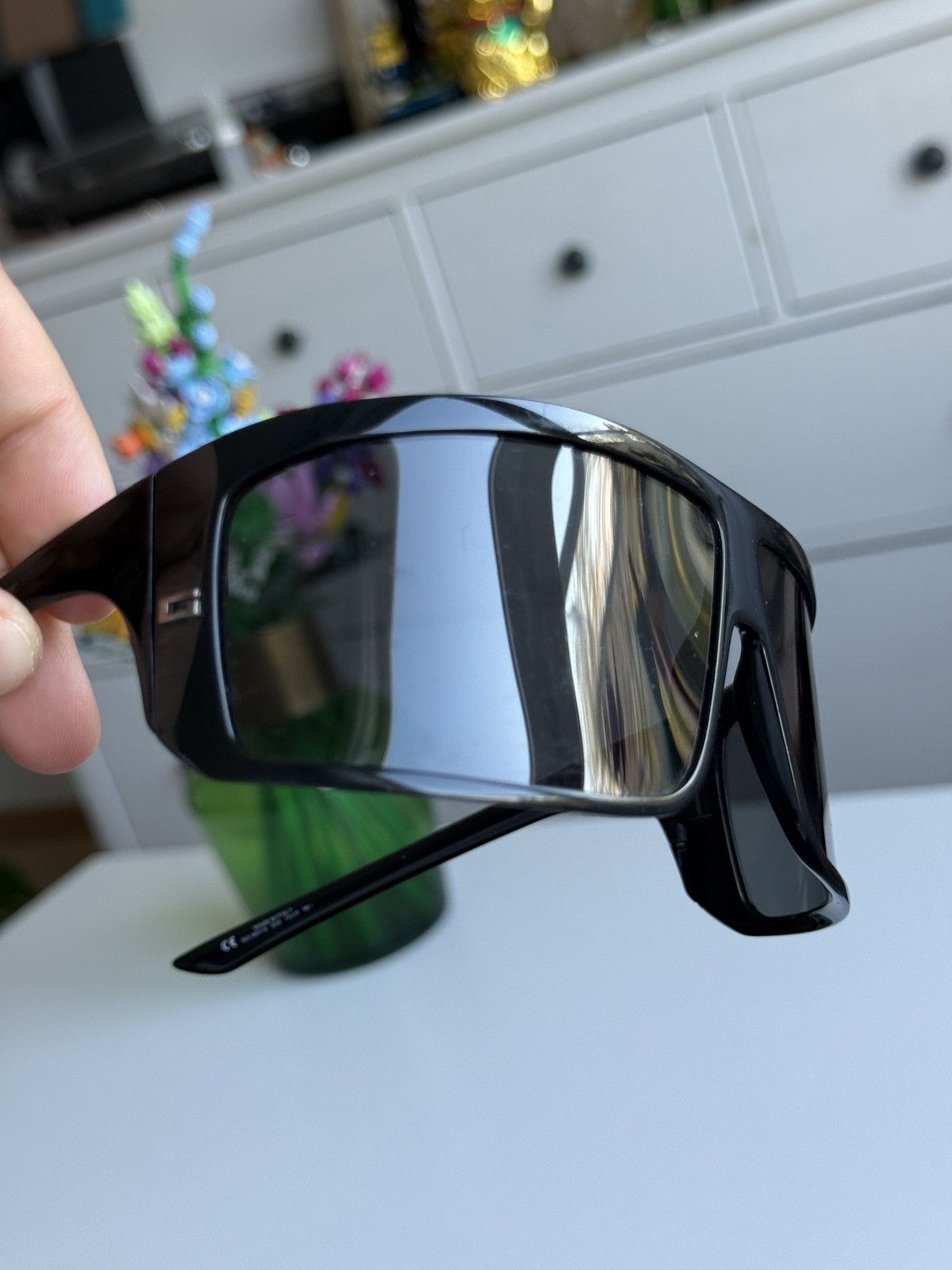 Designer × Gucci Vintae y2k Gucci oversized sunglasses archive opium designer Size ONE SIZE - 9 Thumbnail