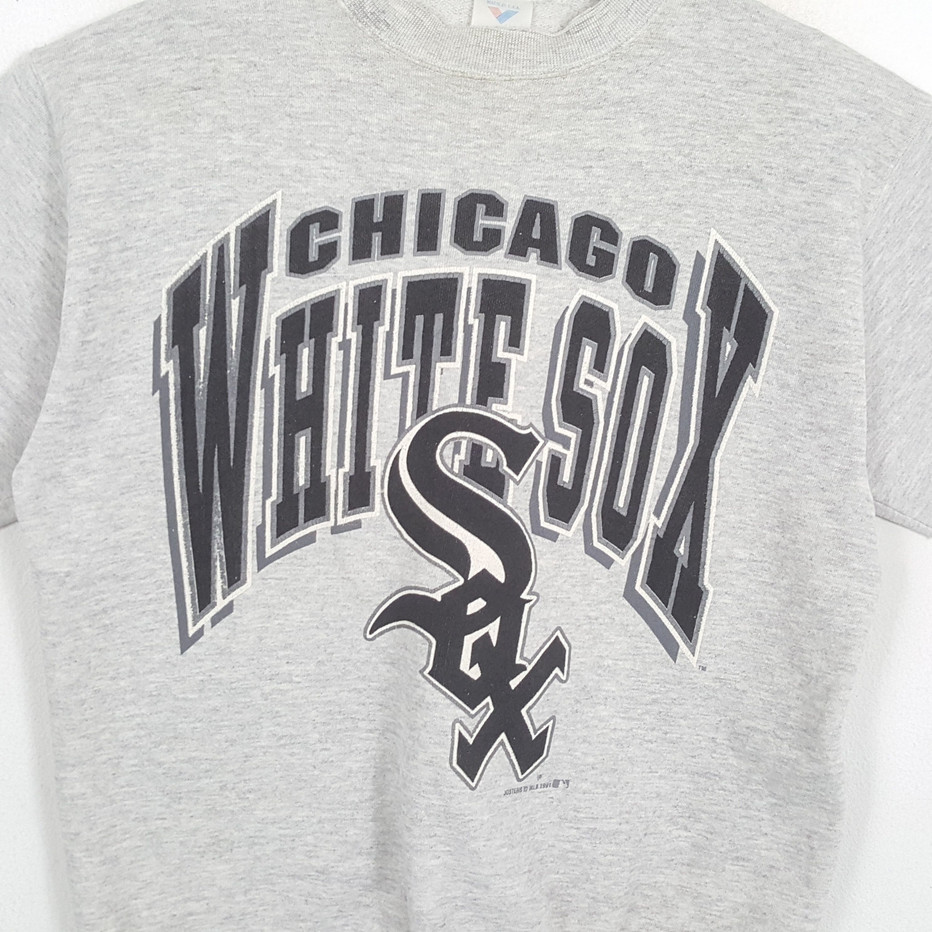 MLB × Vintage Vintage 90's CHICAGO WHITE SOX MLB Baseball Team Sweatshirts Size US M / EU 48-50 / 2 - 2 Thumbnail