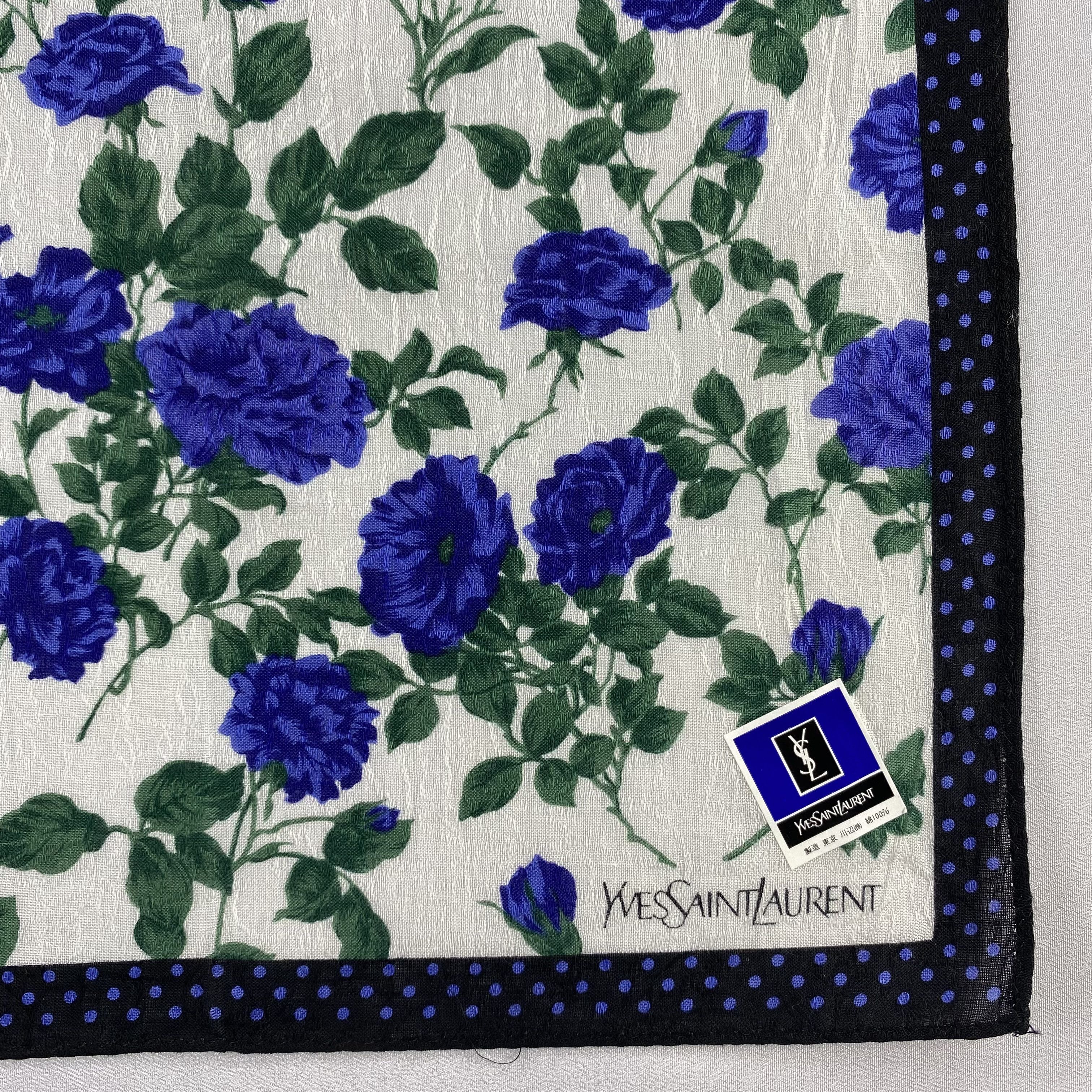 Vintage × Yves Saint Laurent NWT Yves Saint Laurent Neckerchief / Handkerchief-P1928 Size ONE SIZE - 3 Thumbnail