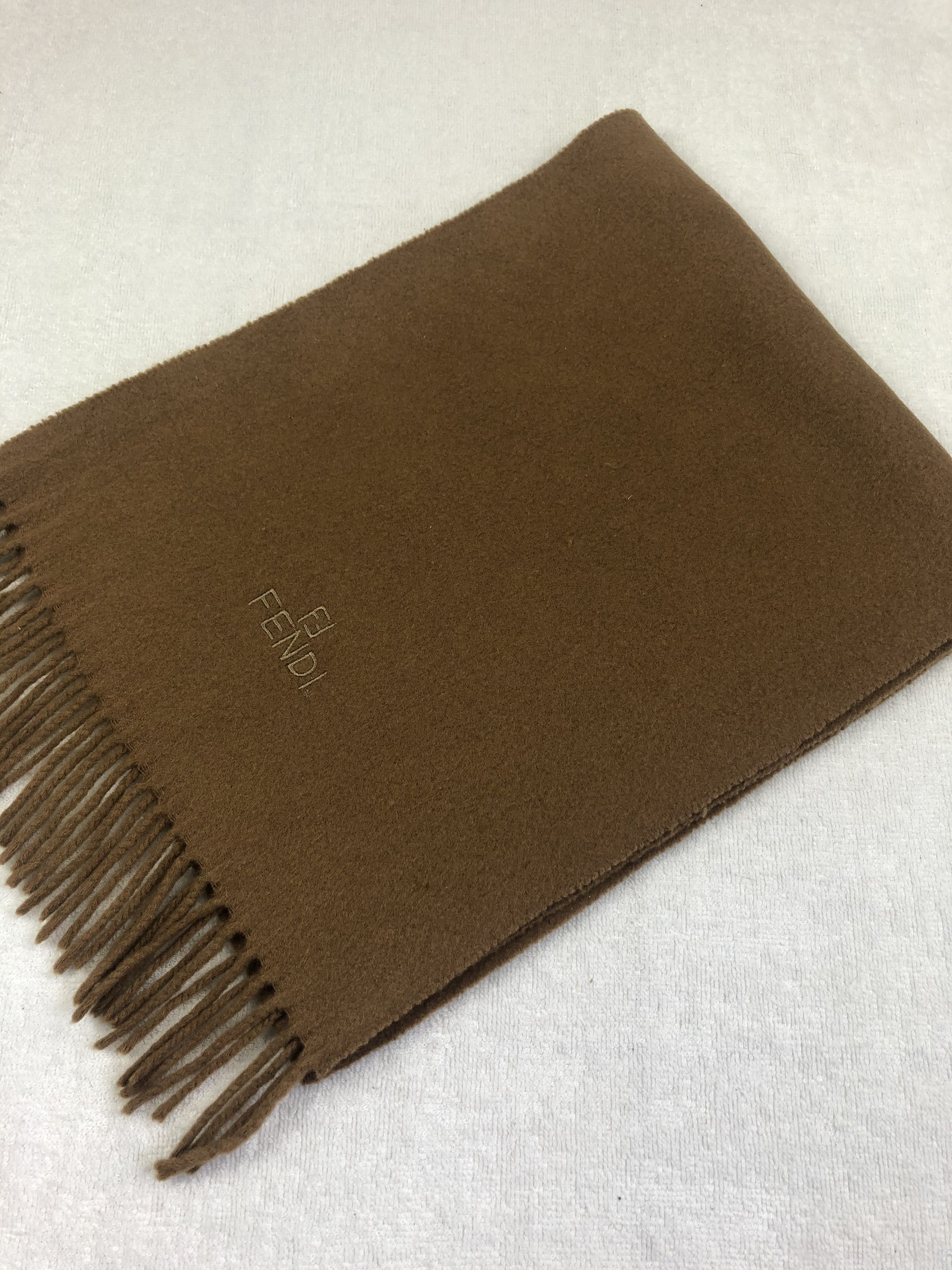 Vintage Fendi Plain Scarf / Muffler / Neckwear Size ONE SIZE - 6 Thumbnail