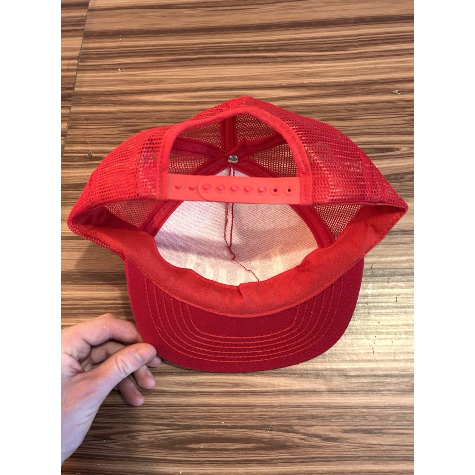 Budweiser VINTAGE Budweiser King of Beers Snapback Hat Cap USA 90s Men Red Nylon Baseball Cap Snapback MENS Size ONE SIZE - 7 Thumbnail