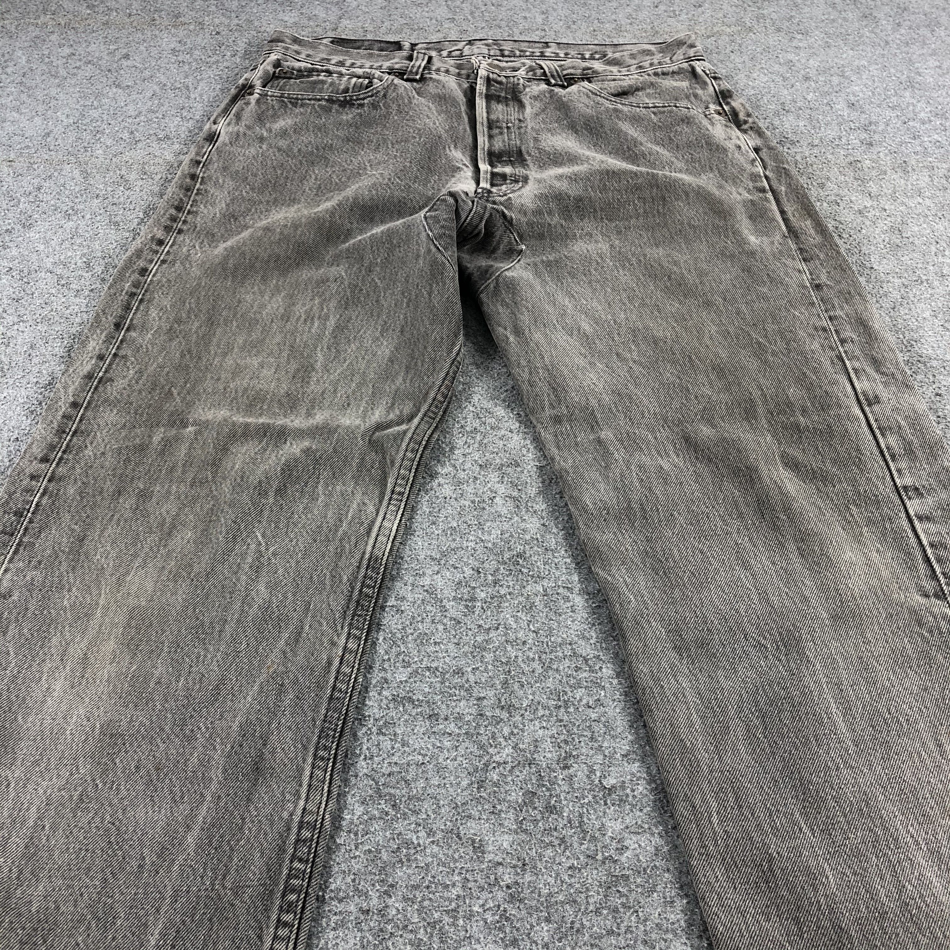 Levi's Vintage 90s Levis 501 Earth Tone Jeans-JM1544 Size US 33 - 3 Thumbnail