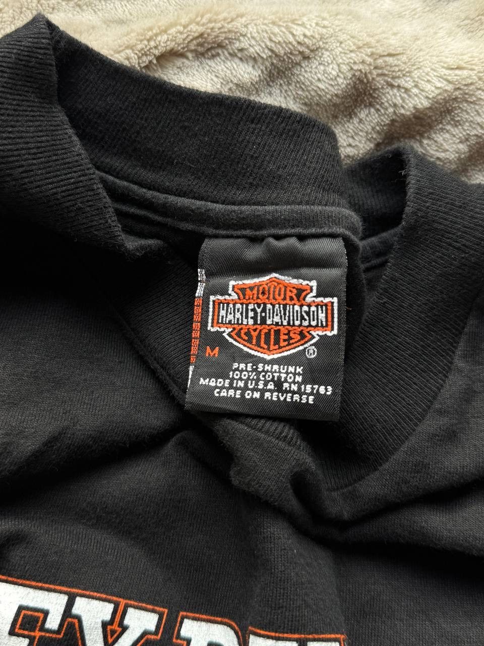 Harley Davidson Vintage 1998 Harley Davidson Sweatshirt Minor’s big Log RARE Size US M / EU 48-50 / 2 - 5 Thumbnail
