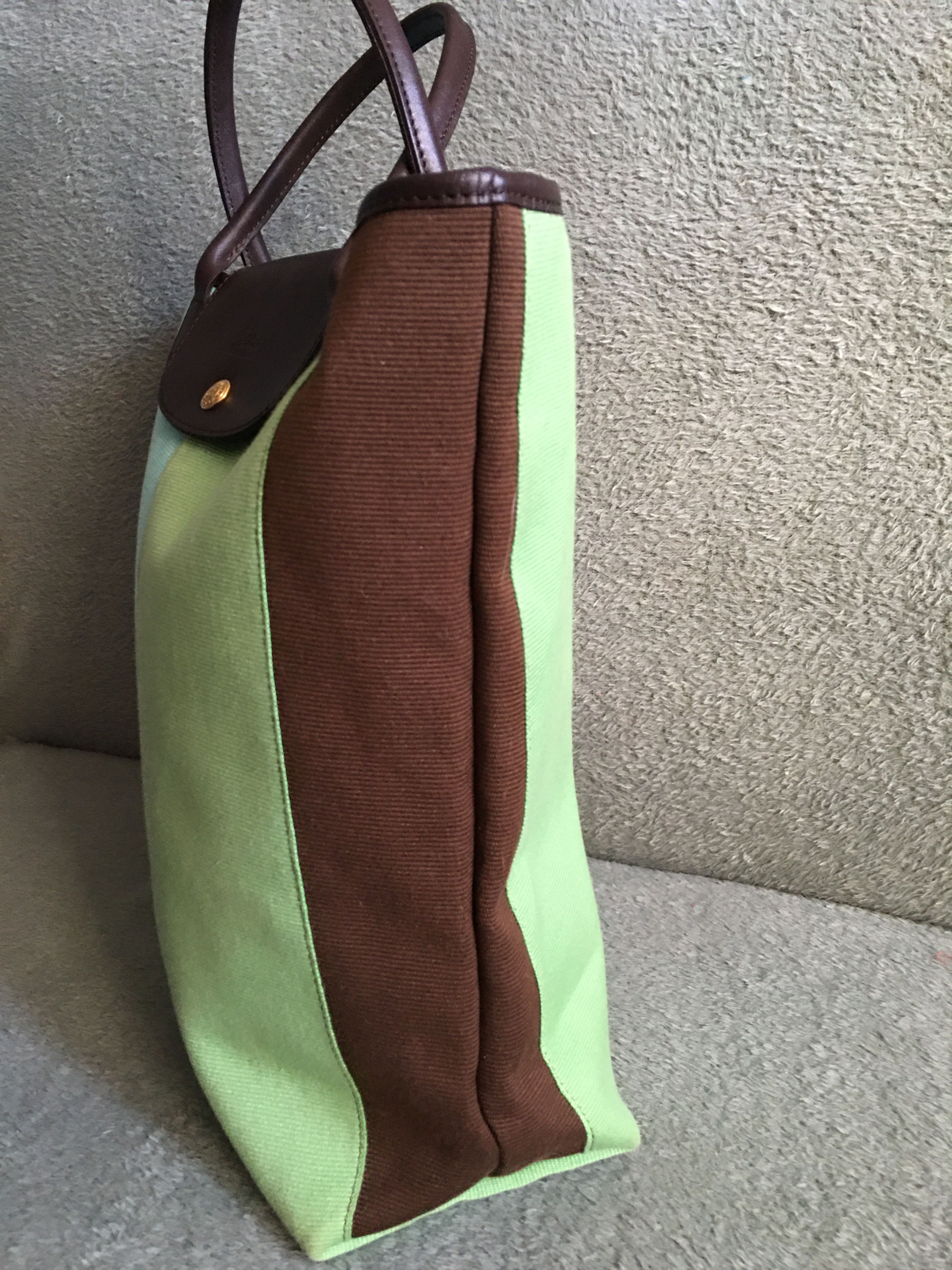 Longchamp Longchamp Le Pliage Canvas Tote Bag Multicolor Panel Size ONE SIZE - 7 Thumbnail