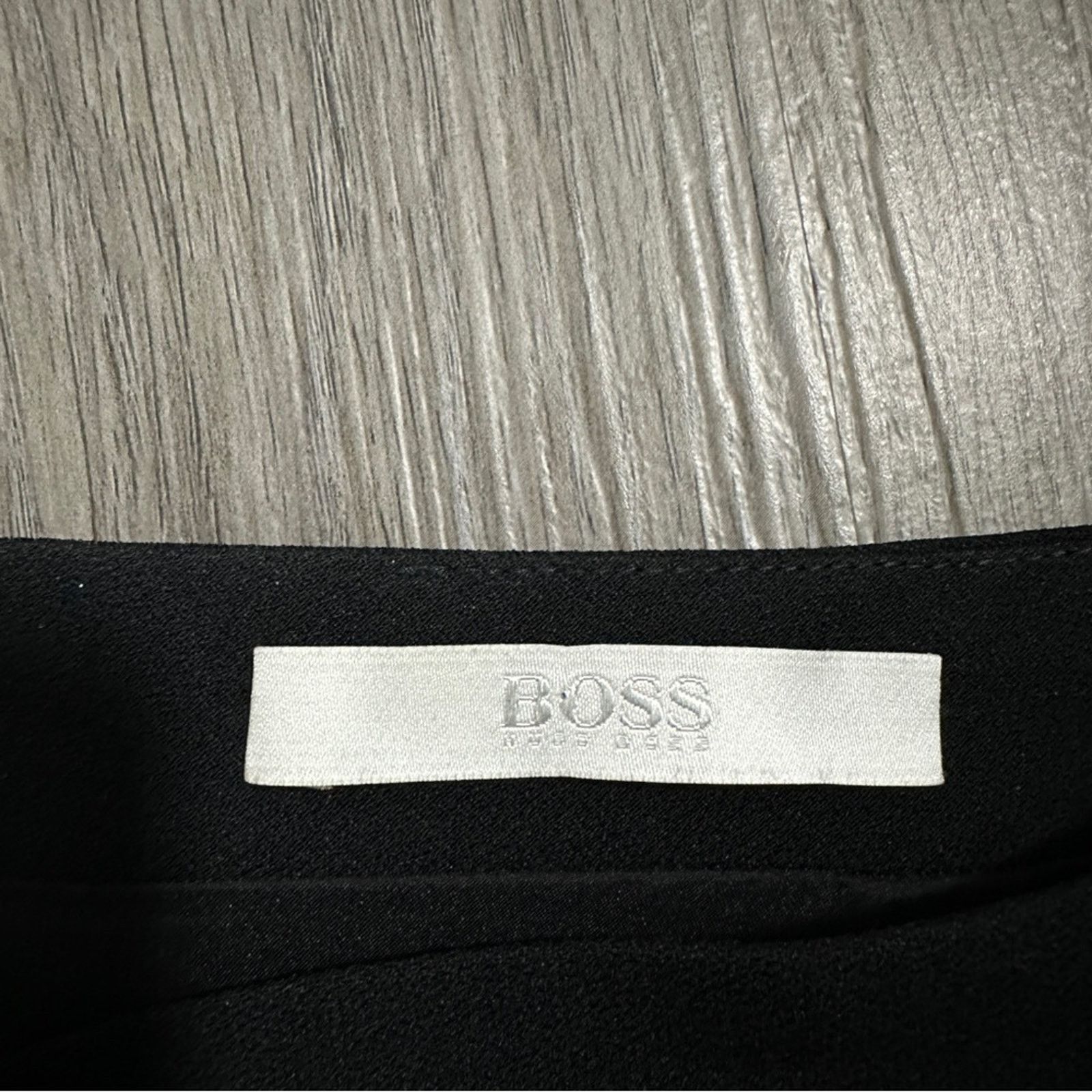 Hugo Boss Hugo Boss Olive Fantasy Blue Dolena Colorblock Pencil Skirt Size 30" / US 8 / IT 44 - 4 Thumbnail
