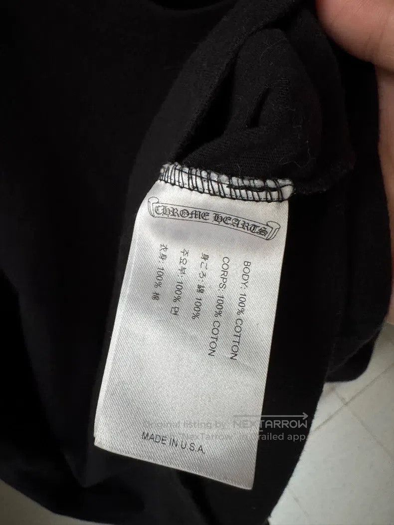 Chrome Hearts CHROME HEARTS Size L Black horseshoe printed short sleeve T Size US L / EU 52-54 / 3 - 5 Thumbnail