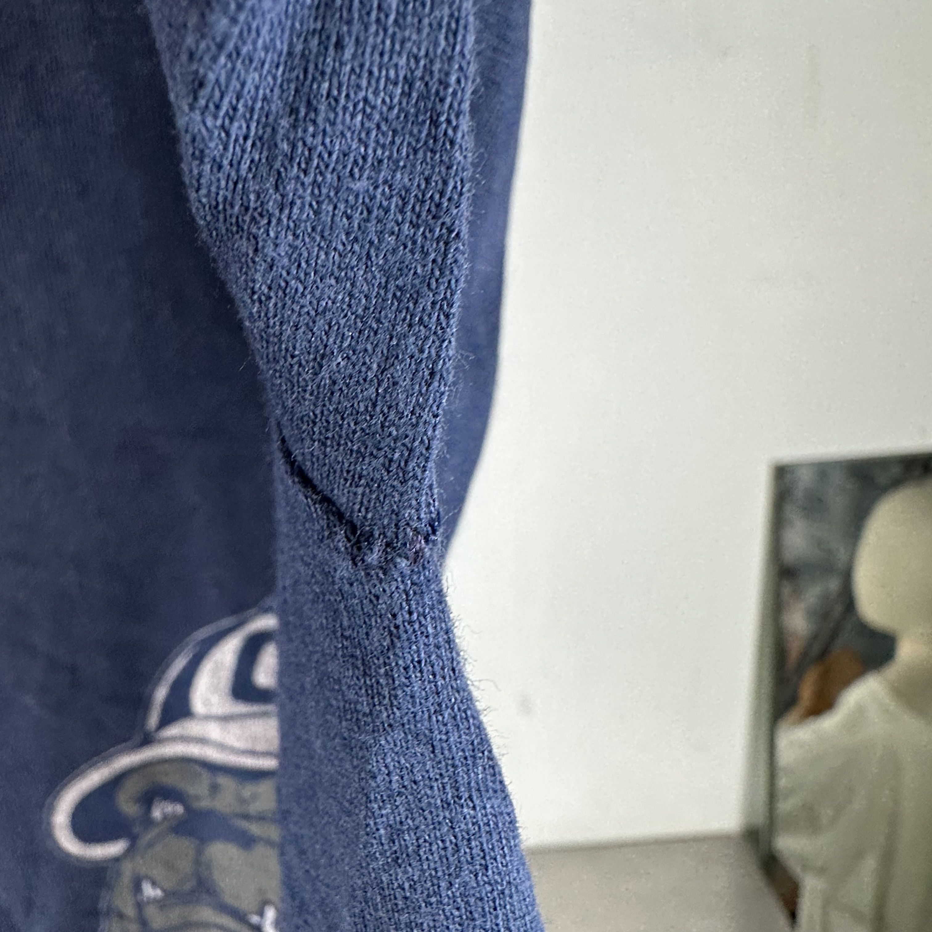Vintage 90s Georgetown Hoyas Double Sided NCAA Nutmeg T-shirt Size US L / EU 52-54 / 3 - 7 Thumbnail