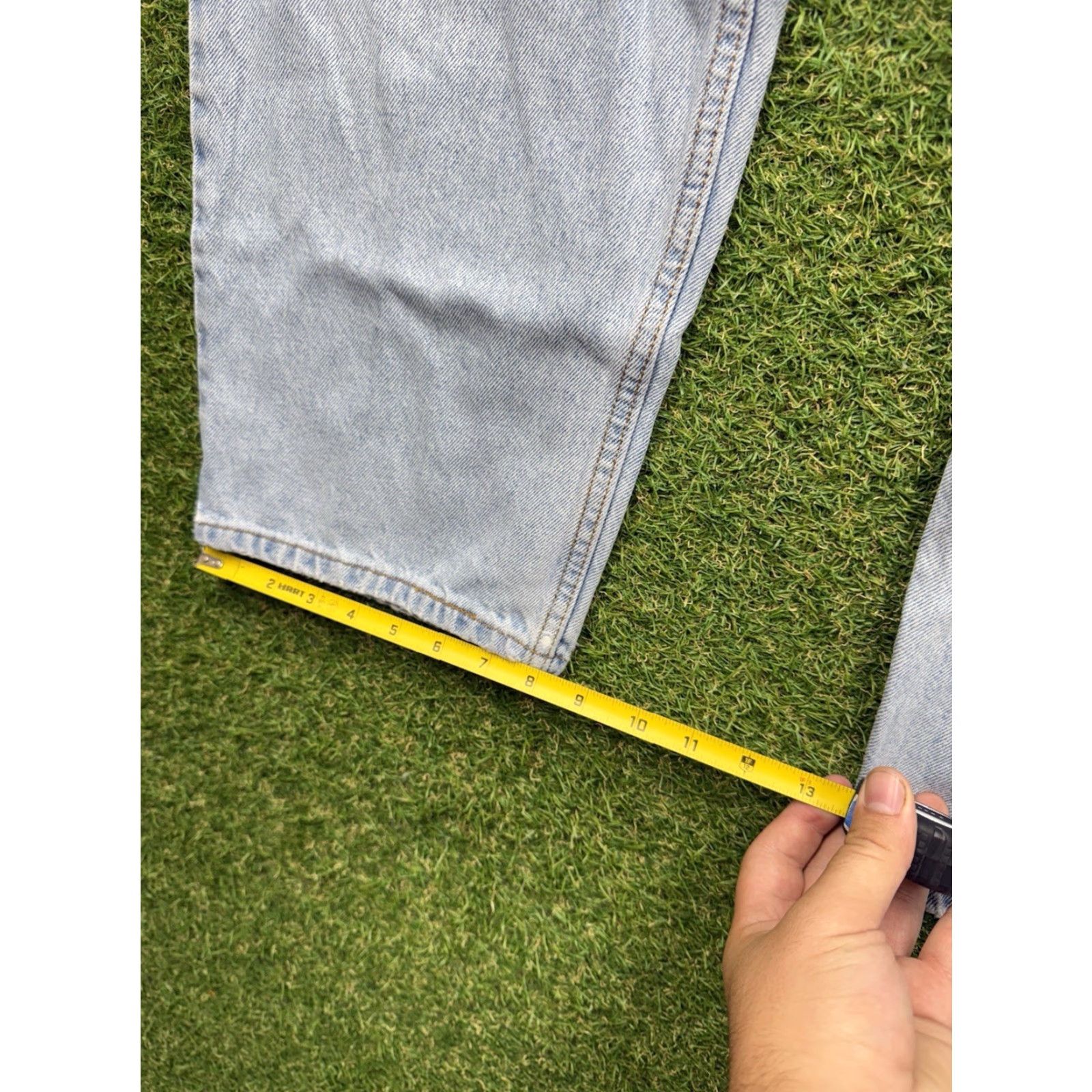 Levi's VINTAGE Levi's 550 Jeans Men Jean Tapered 40 Adult Medium (36x30) Blue USA Made 90s Orange Tab Mens Size US 40 / EU 56 - 6 Thumbnail