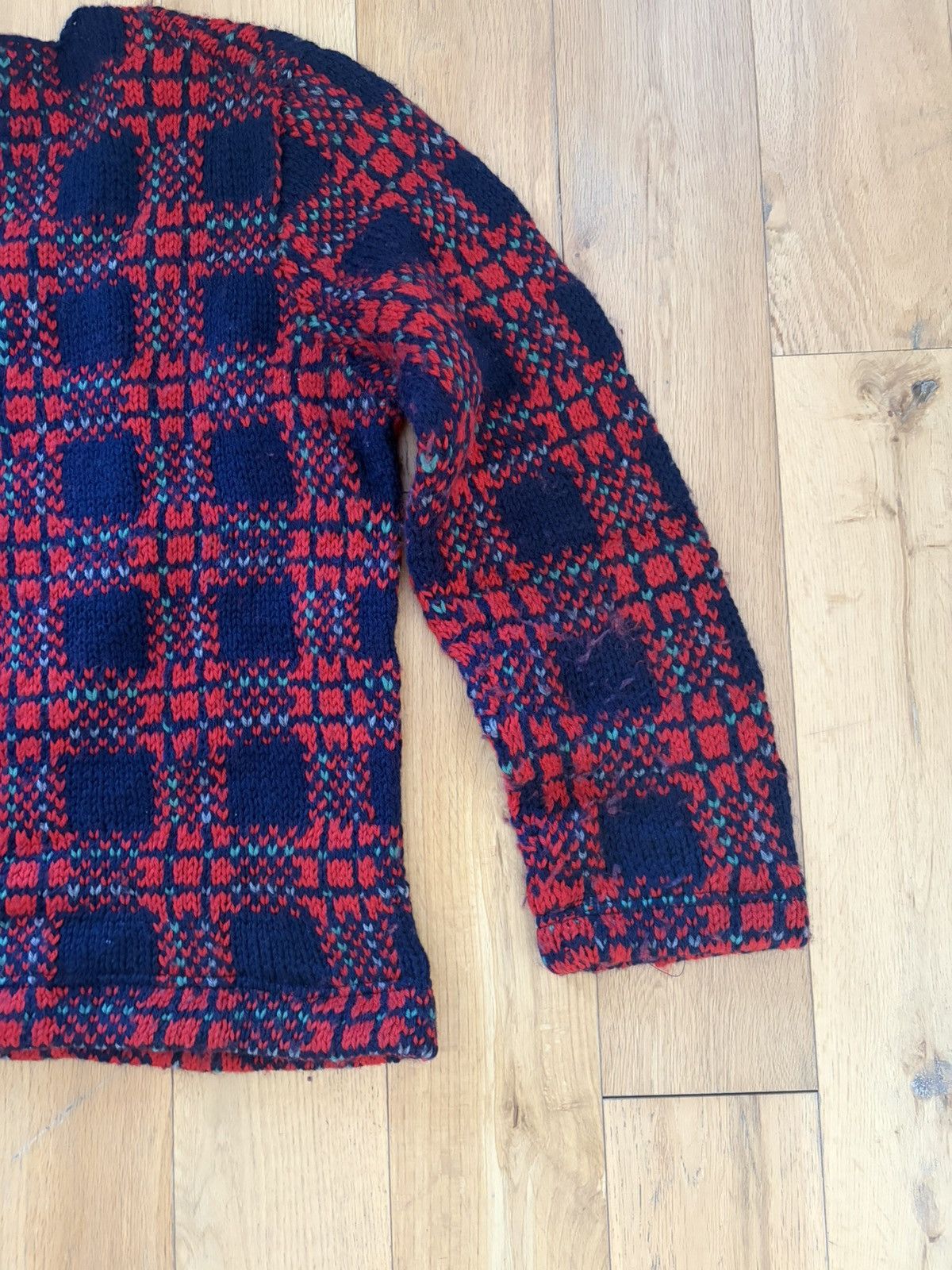 Comme des Garcons SHIRT Comme des Garcons Shirt Wool Knit Size US L / EU 52-54 / 3 - 8 Thumbnail