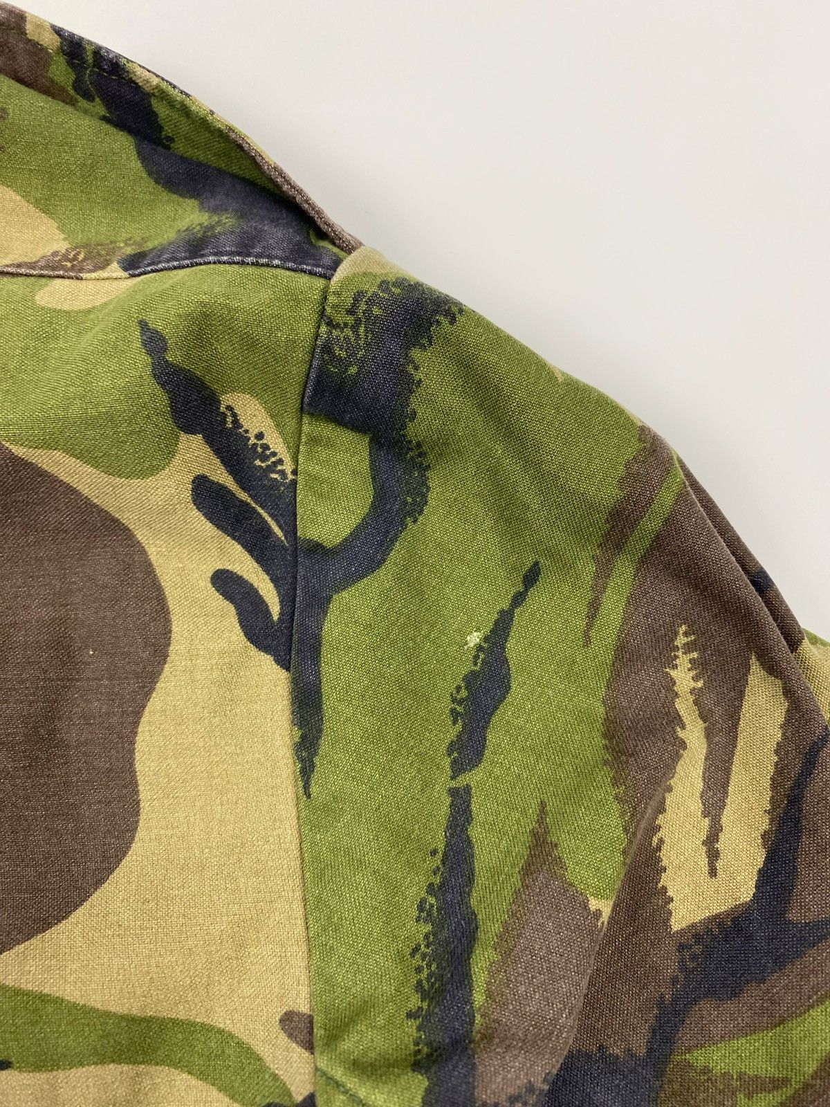 Vintage 1990’s Vintage Dutch Army Marine Corps DPM Camo Overshirt Size US S / EU 44-46 / 1 - 11 Thumbnail