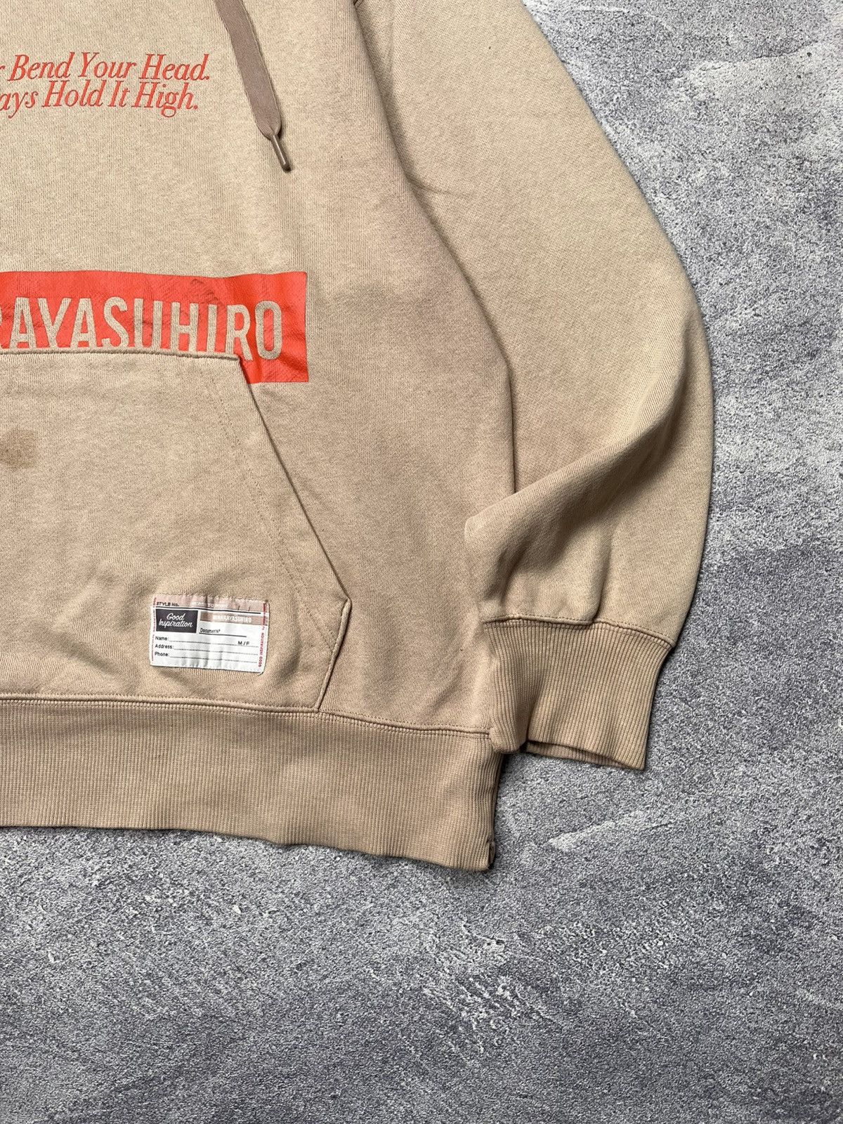 Maison MIHARA YASUHIRO Mihara Yasuhiro Good Inspiration Hoodie Size US L / EU 52-54 / 3 - 4 Thumbnail