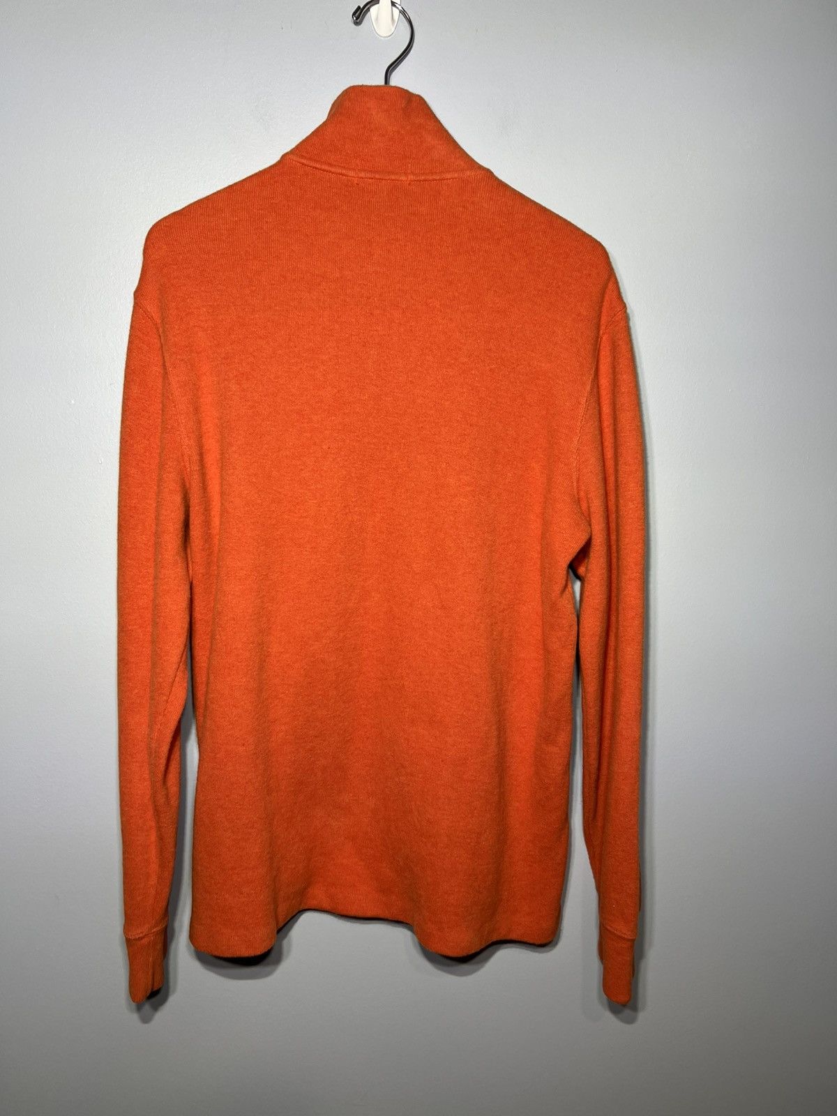 Polo Ralph Lauren Polo Ralph Lauren Sweater Men Sz Medium Orange Quarter Zip Size US M / EU 48-50 / 2 - 6 Thumbnail