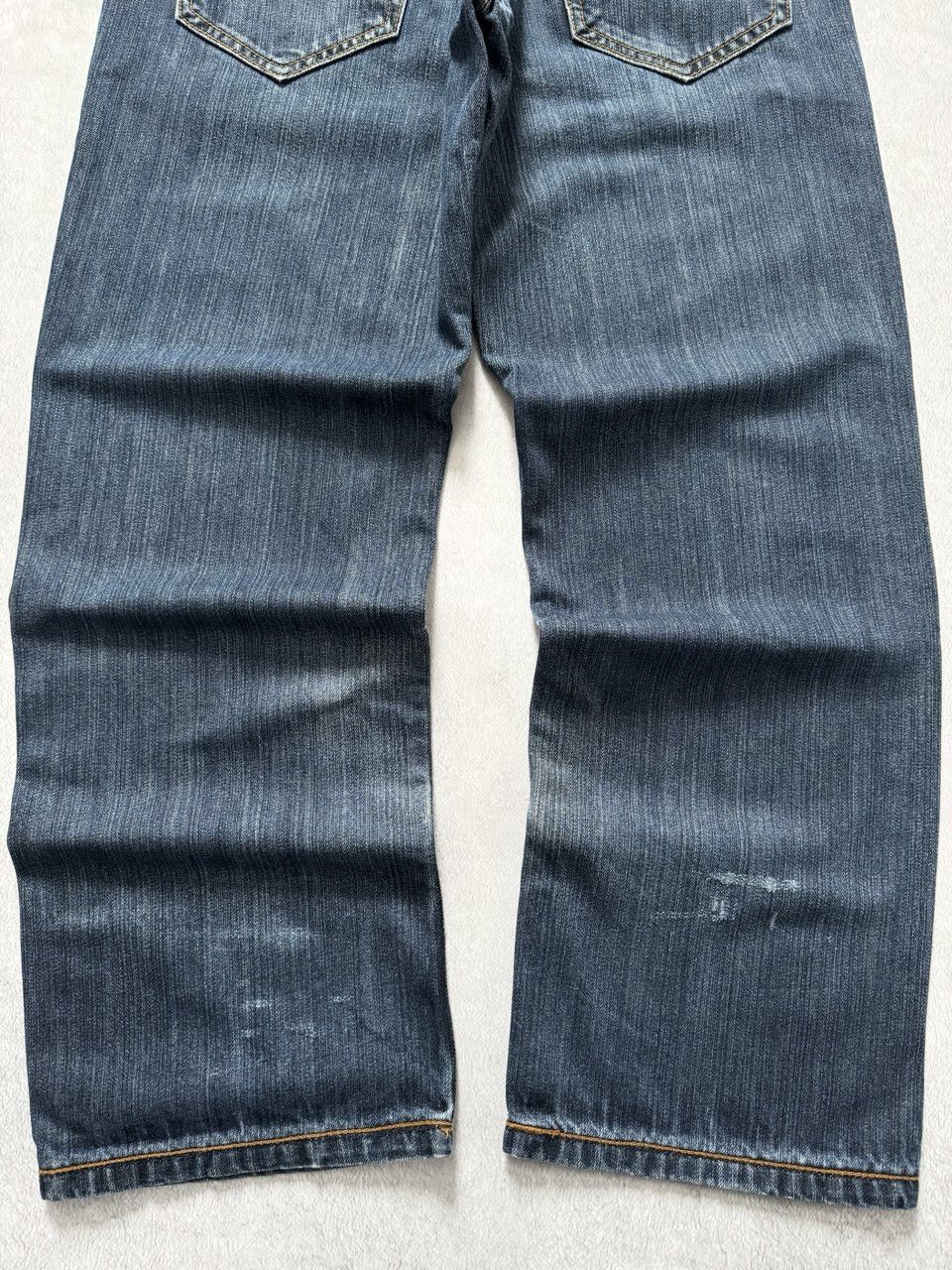 Rocawear vintage y2k baggy wide distressed rocawear jeans evisu vibe Size US 30 / EU 46 - 7 Thumbnail