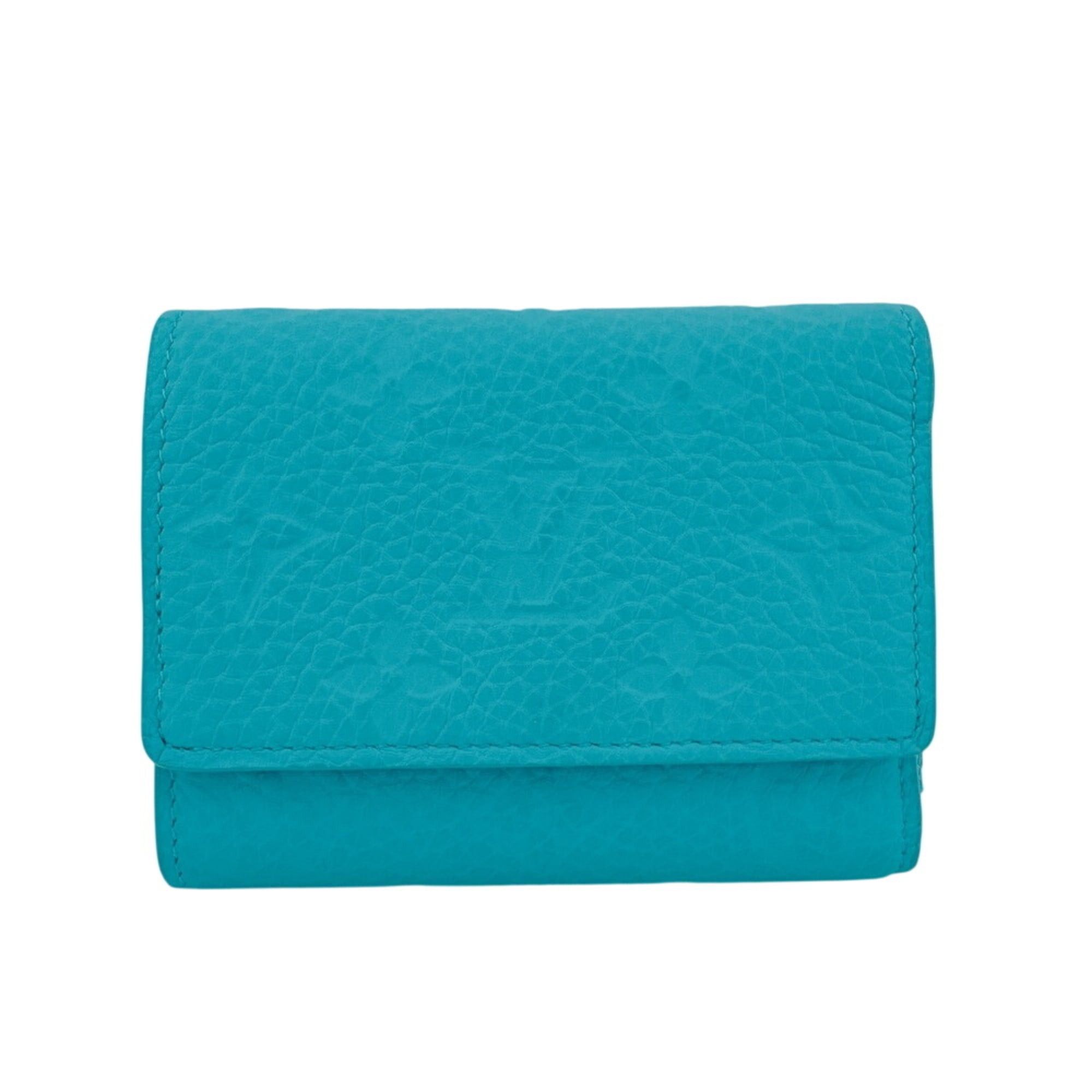 Louis Vuitton LOUIS VUITTON M11500 Tri-fold Wallet, Blue Size ONE SIZE - 1 Thumbnail