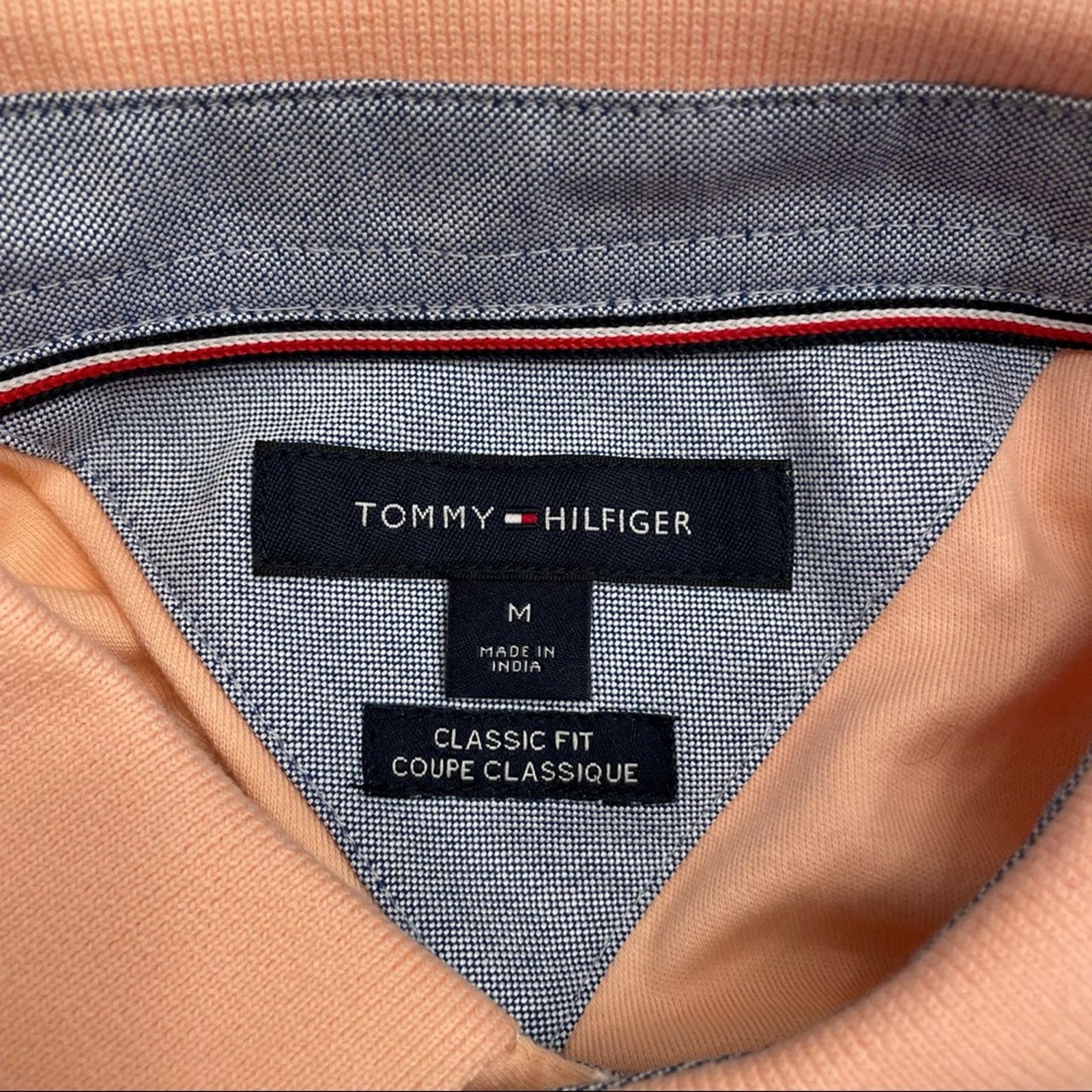 Tommy Hilfiger Tommy Hilfiger Classic-Fit TH Luxe Roxbury Stripe Polo M Size US M / EU 48-50 / 2 - 9 Thumbnail