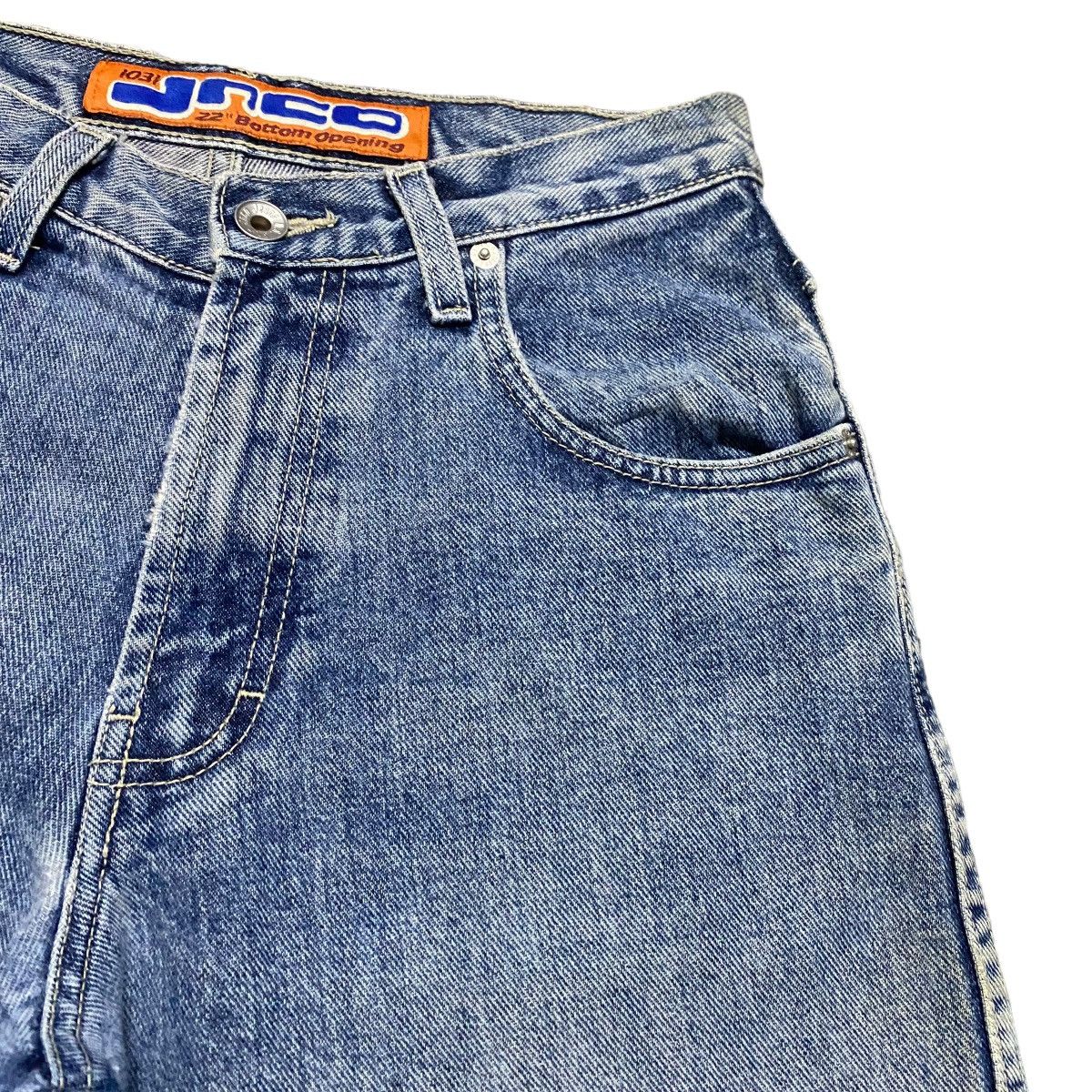 JNCO Vintage 90s JNCO Roomy Girlie Stuff Bottom Opening Pants Size 26" / US 2 / IT 38 - 5 Thumbnail