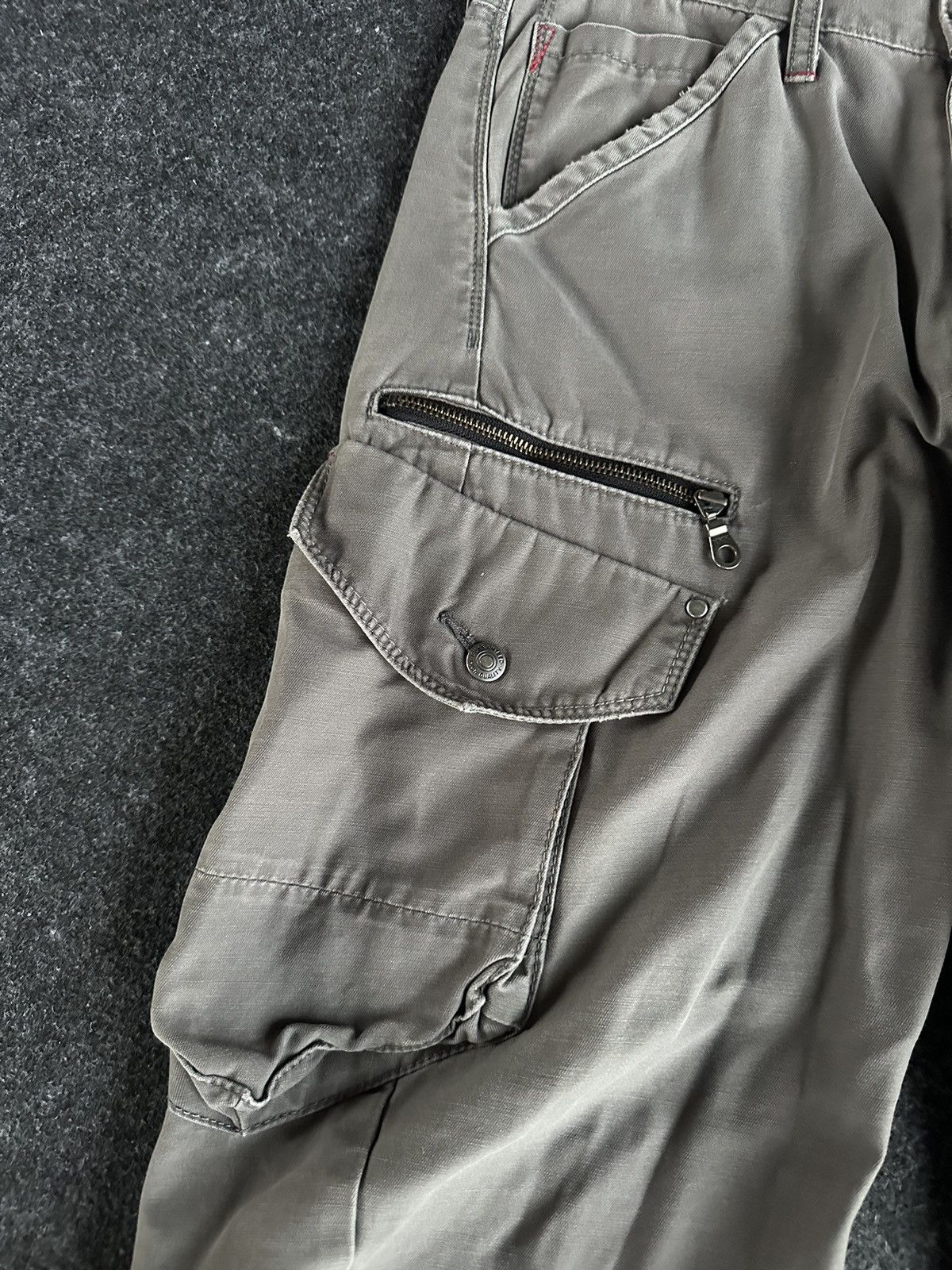 Japanese Brand × Vintage Xebec Twist45 Military Tapered Cargo Pant D309 Size US 30 / EU 46 - 5 Thumbnail