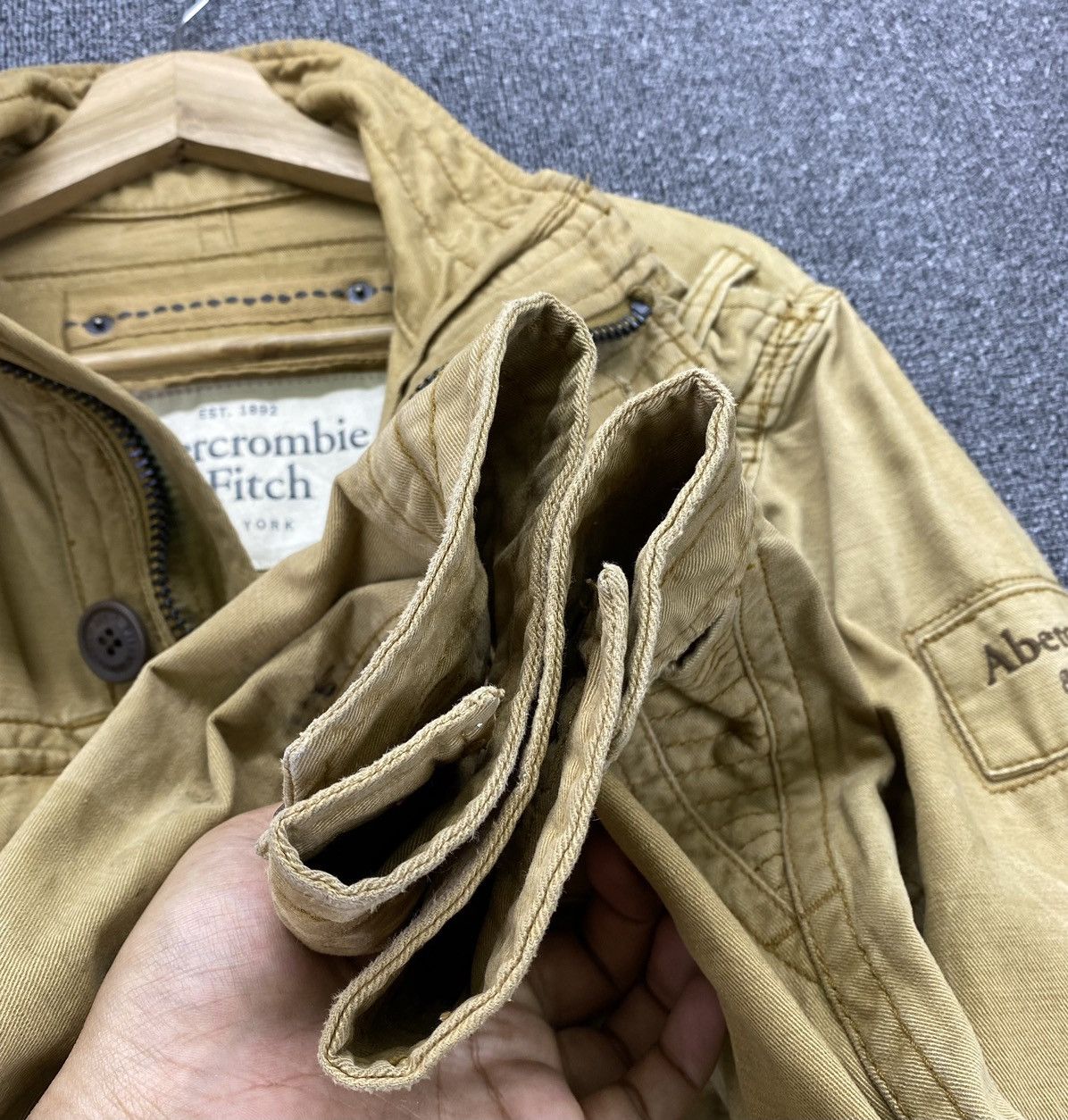 Abercrombie & Fitch Vintage Abercrombie & Fitch Punk Style Sentinel Jacket Size US M / EU 48-50 / 2 - 14 Thumbnail