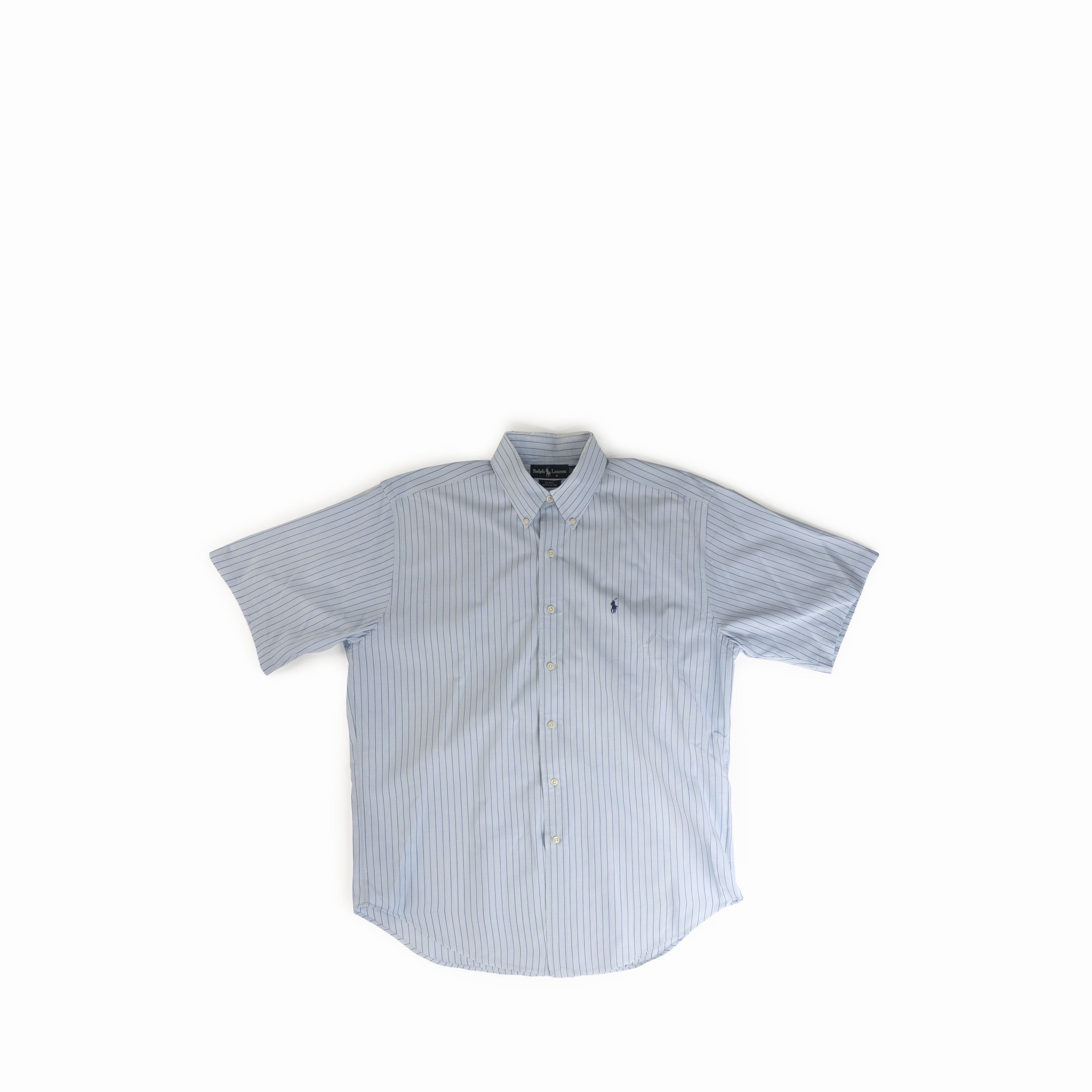 Polo Ralph Lauren Vintage 1990's Polo Ralph Lauren Short Sleeve Button Shirt Size US L / EU 52-54 / 3 - 1 Thumbnail